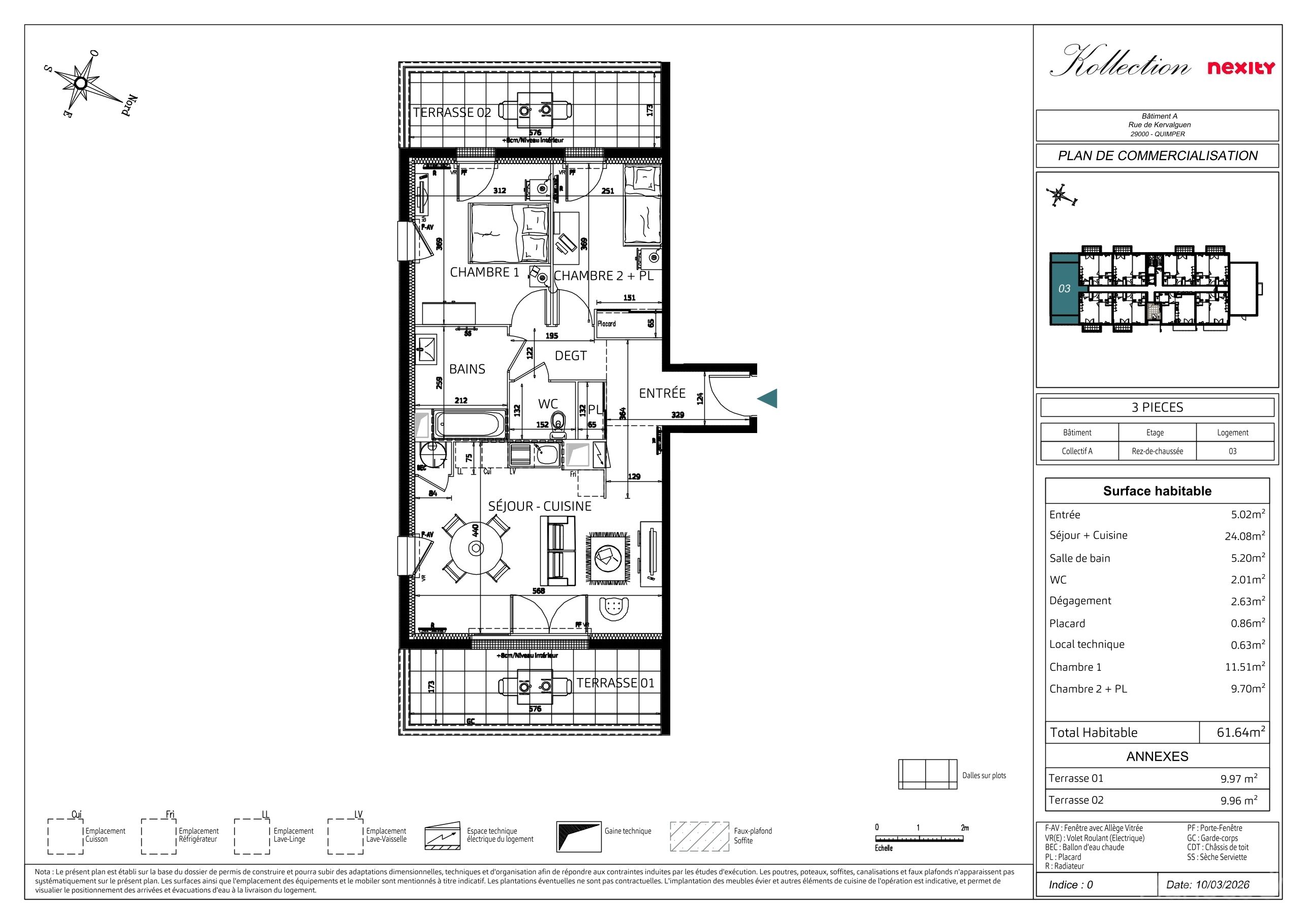 Plan du logement