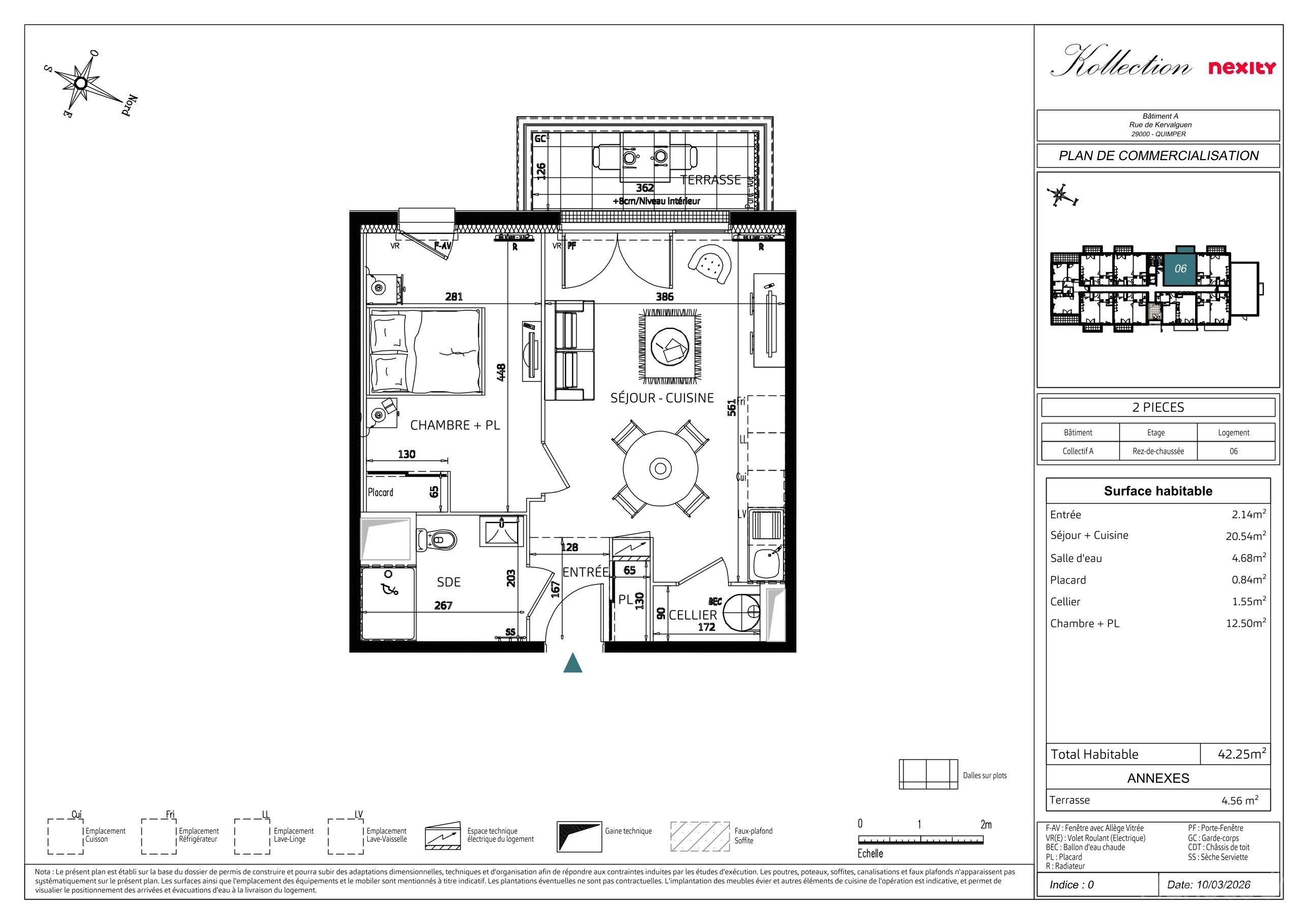 Plan du lot 6