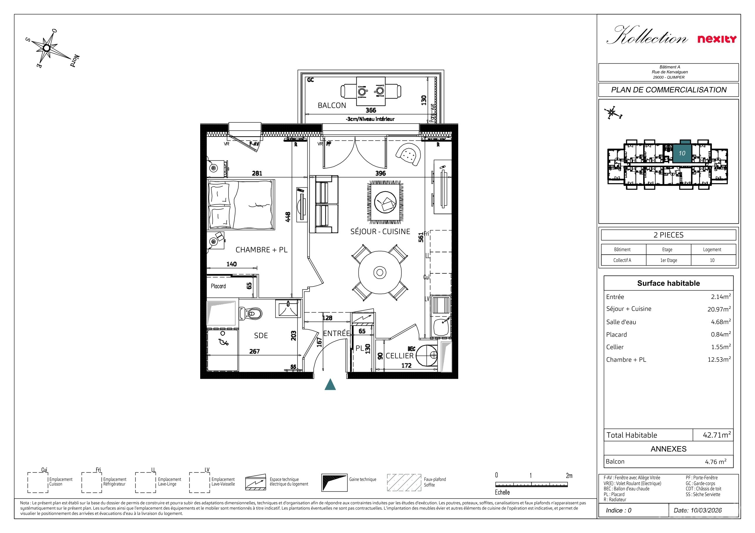 Plan du logement