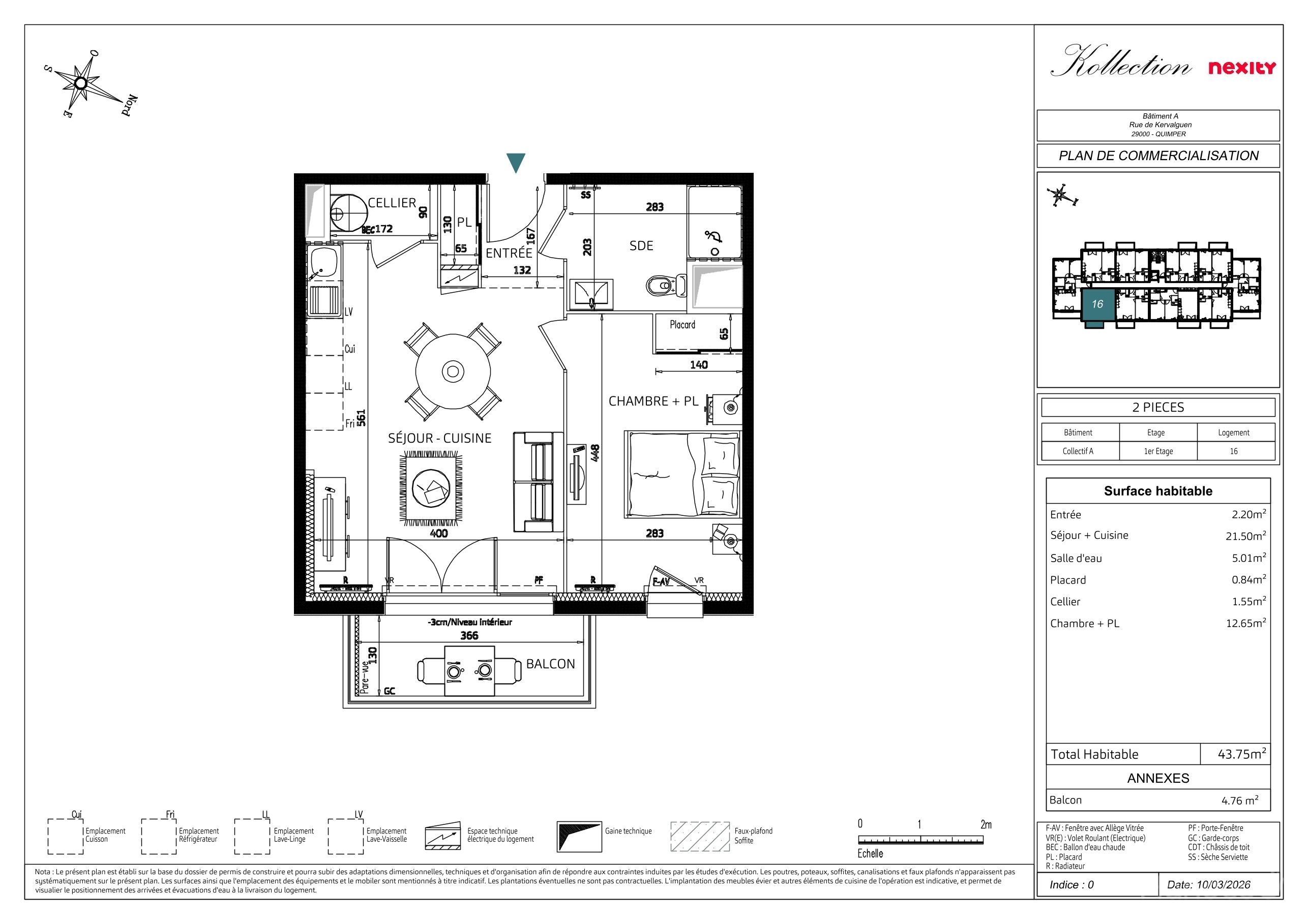 Plan du logement