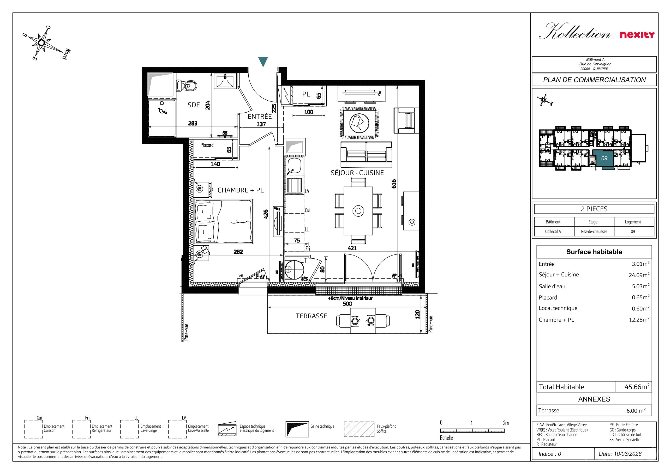 Plan du lot 9
