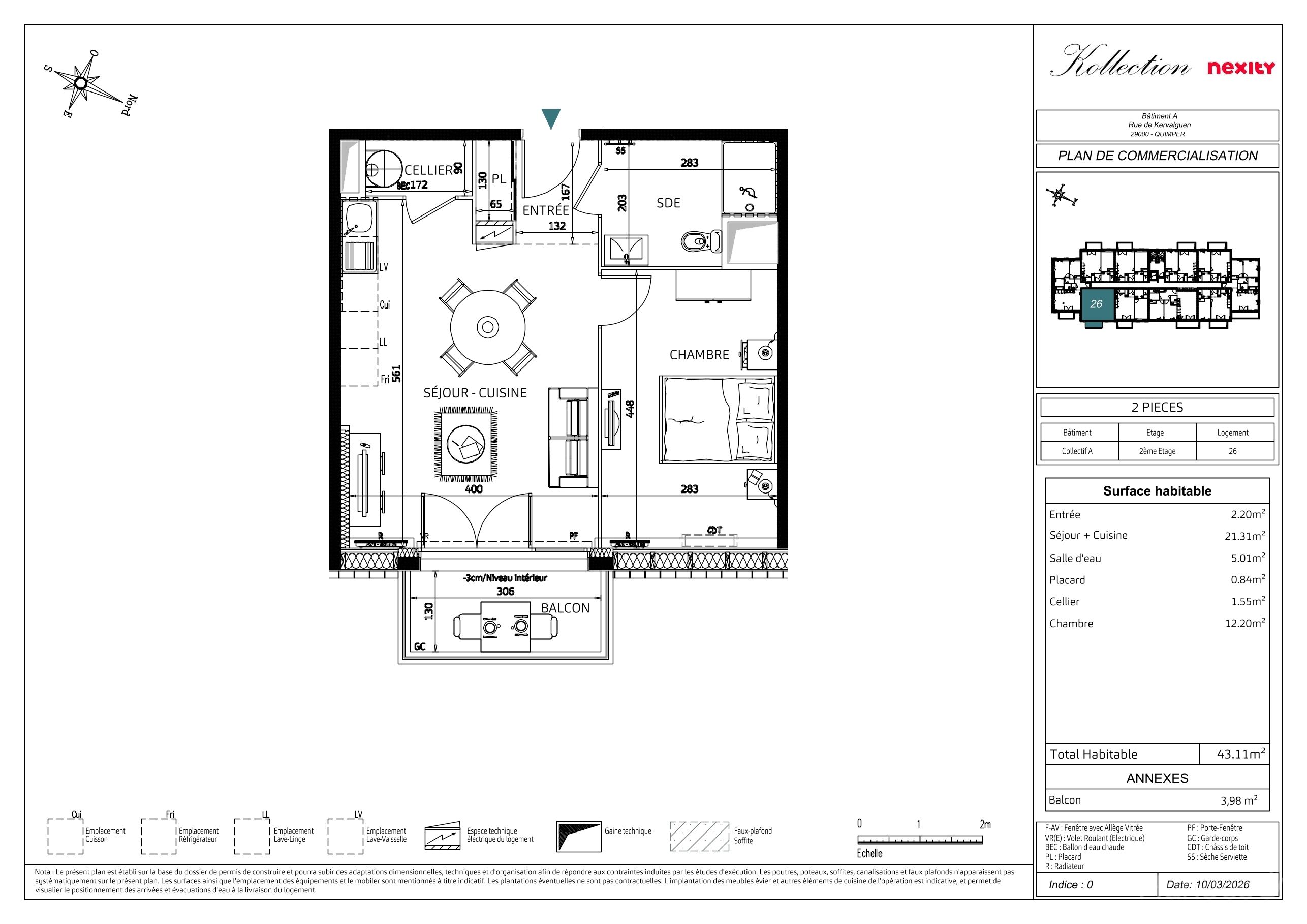 Plan du logement