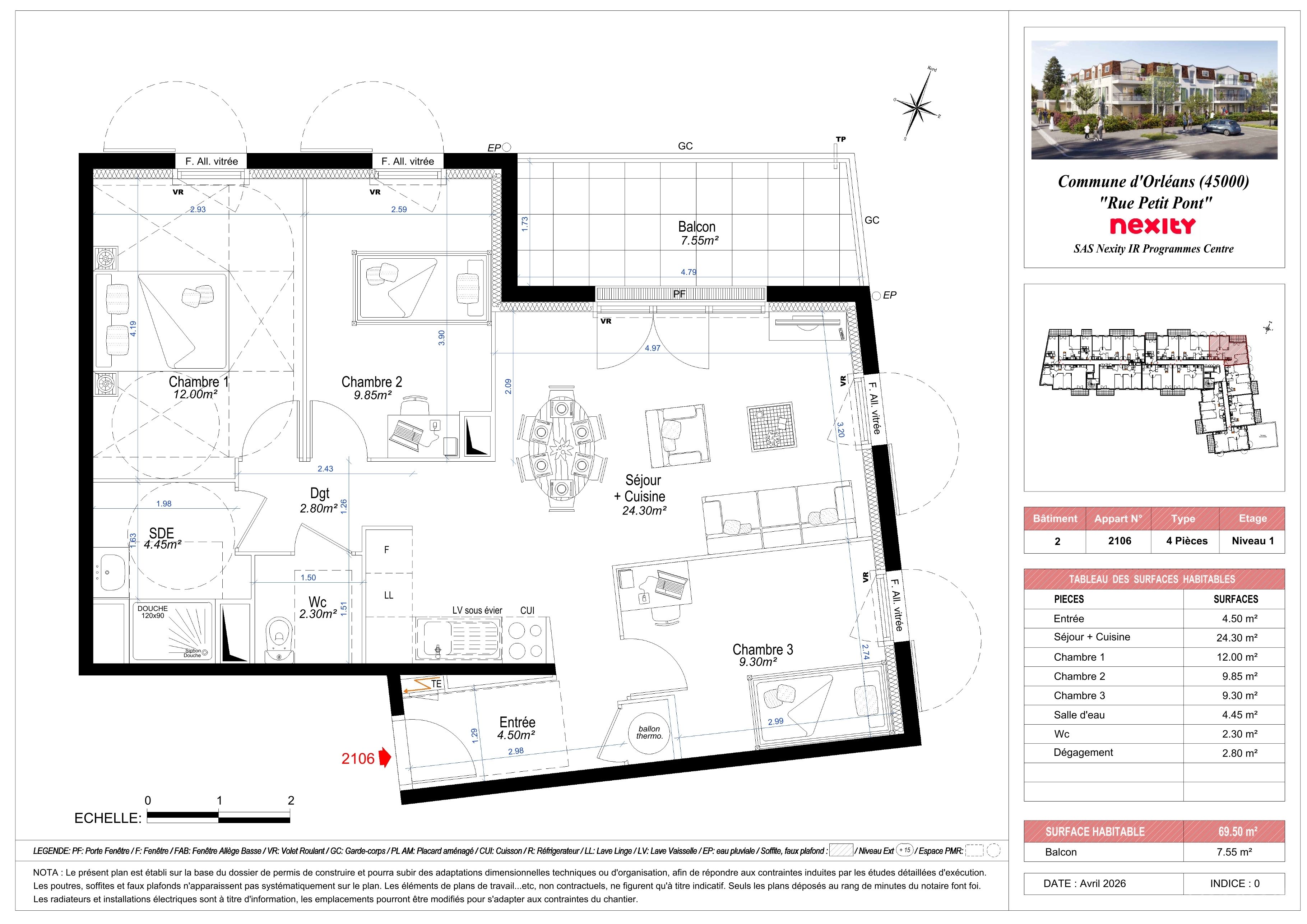 Plan du logement
