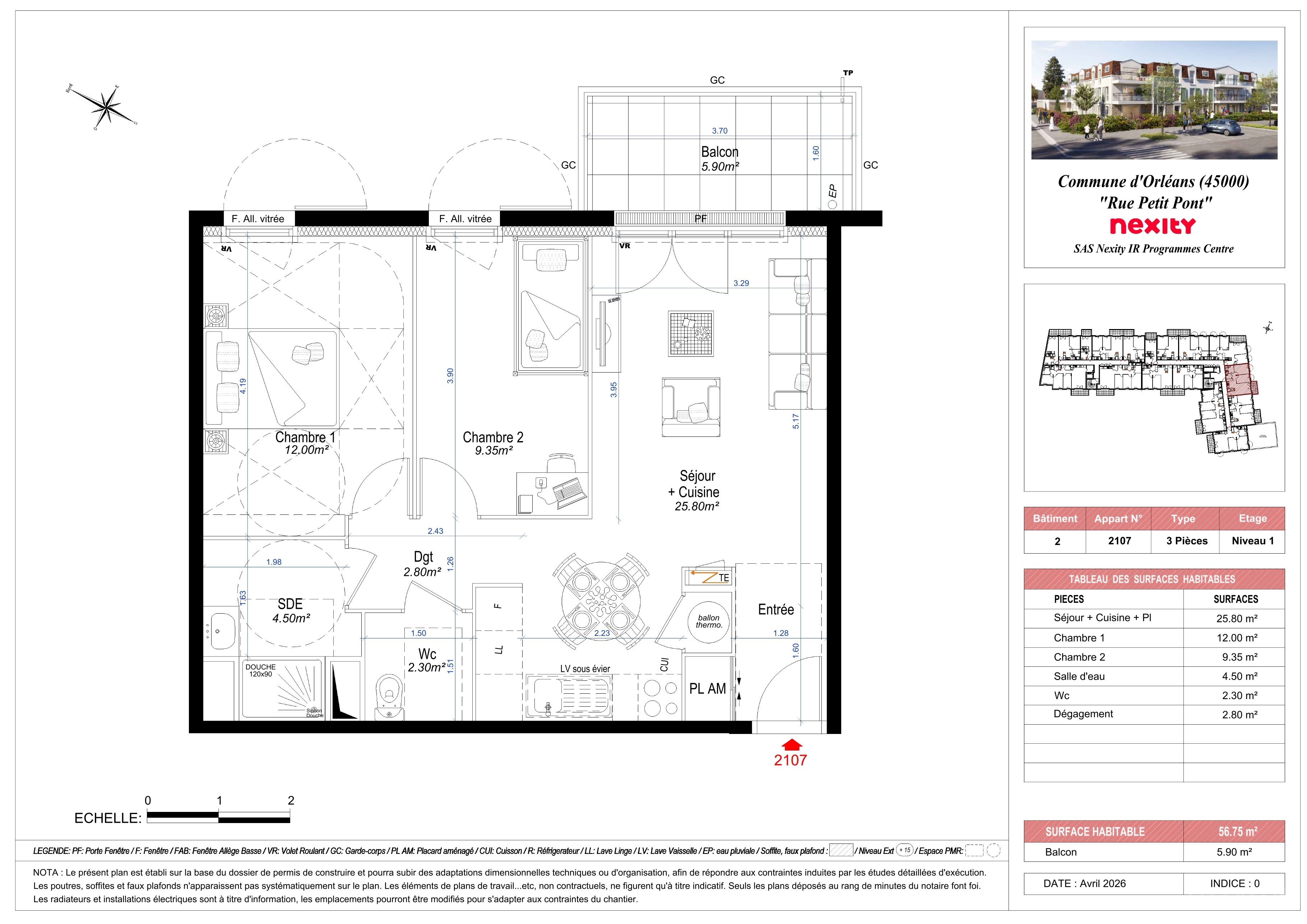 Plan du logement