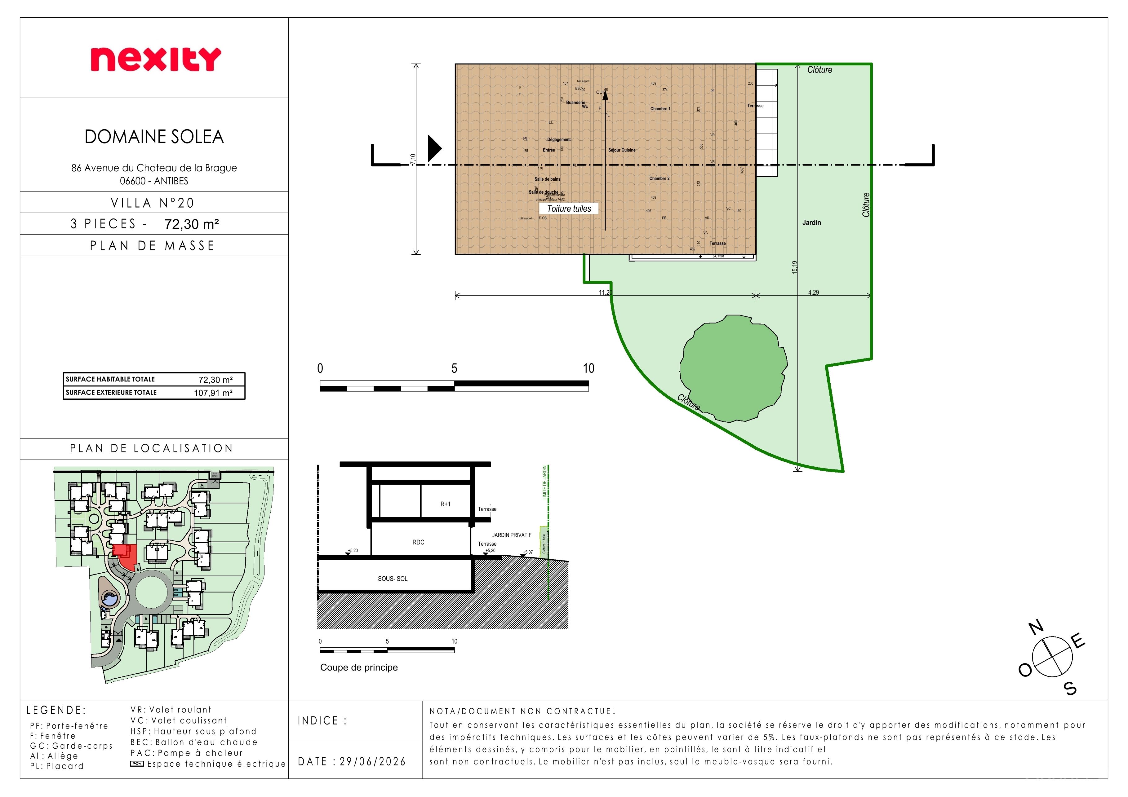 Plan du logement