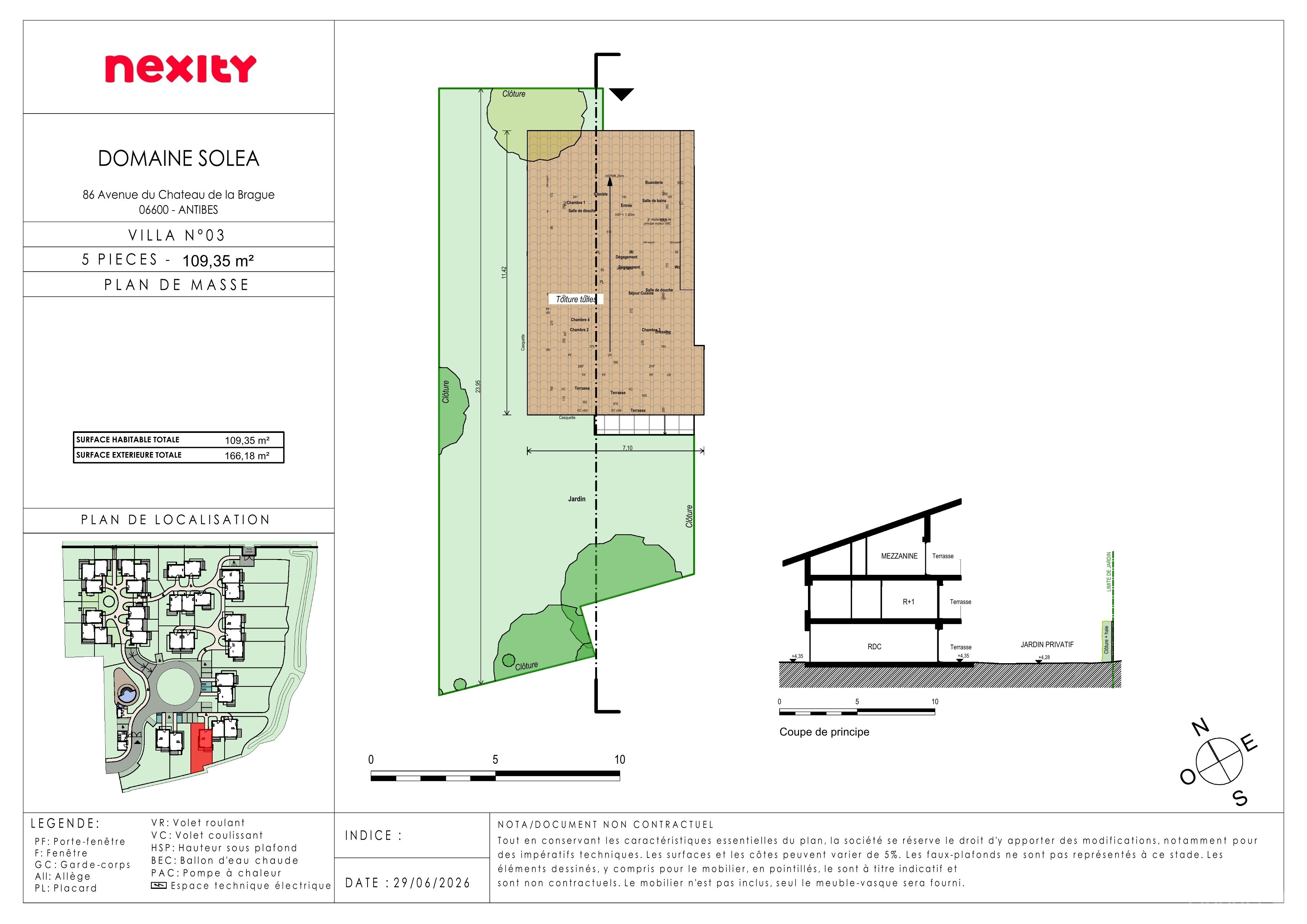 Plan du lot 3