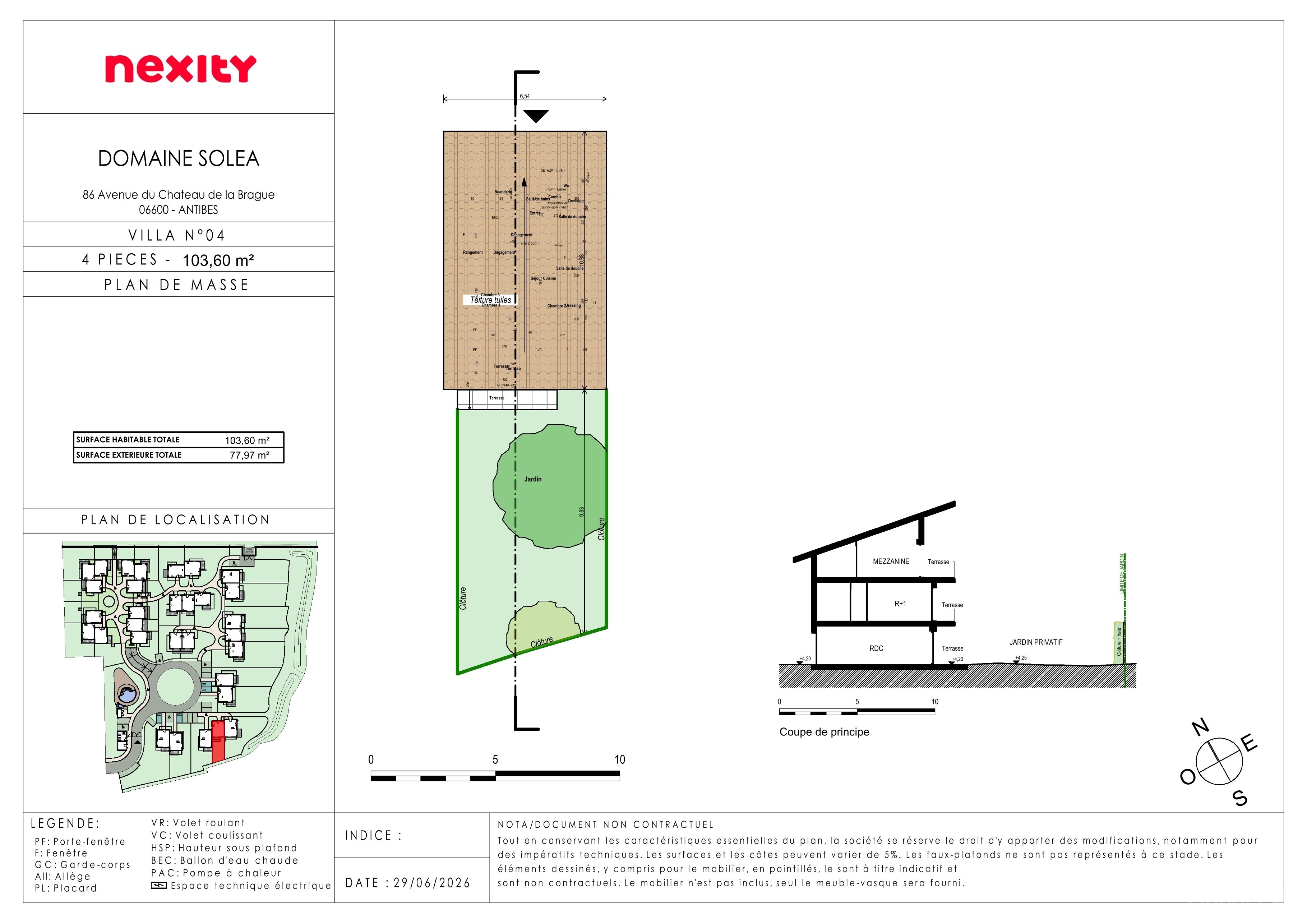 Plan du lot 4