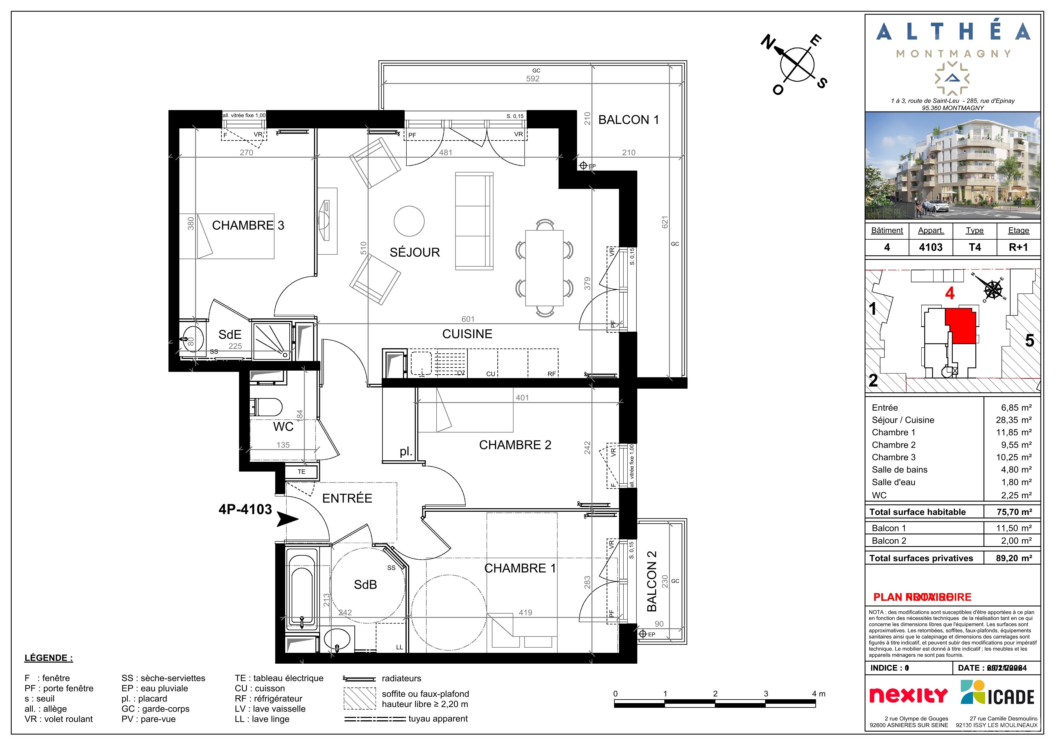 Plan du logement