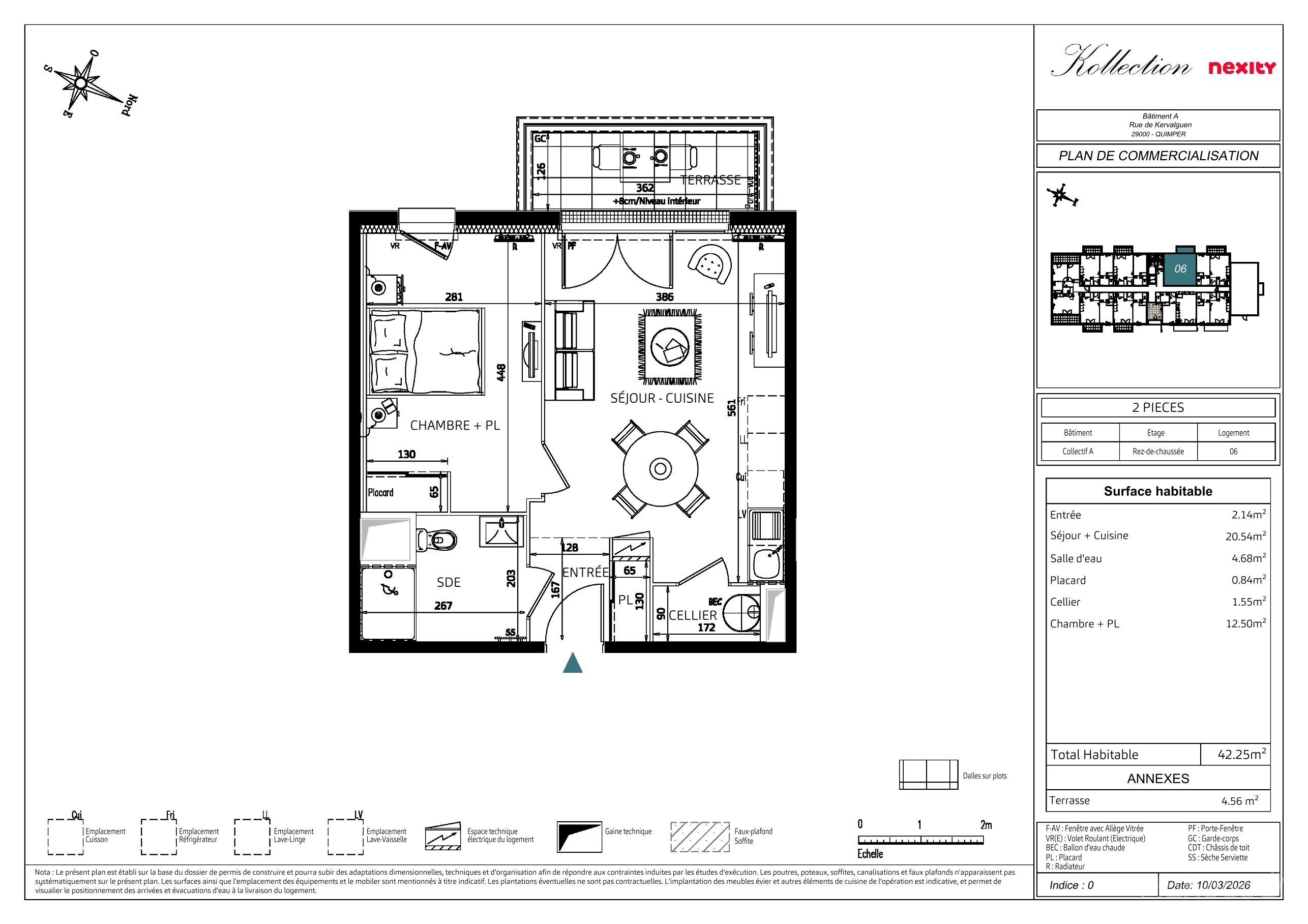 Plan du lot 1006