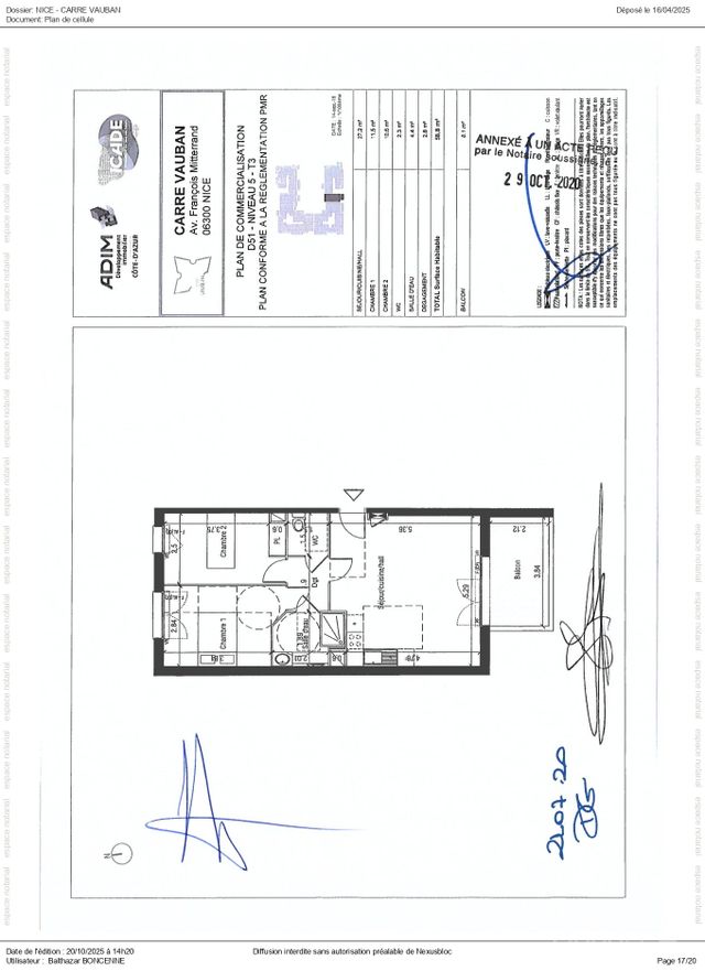 Plan lokalu D51