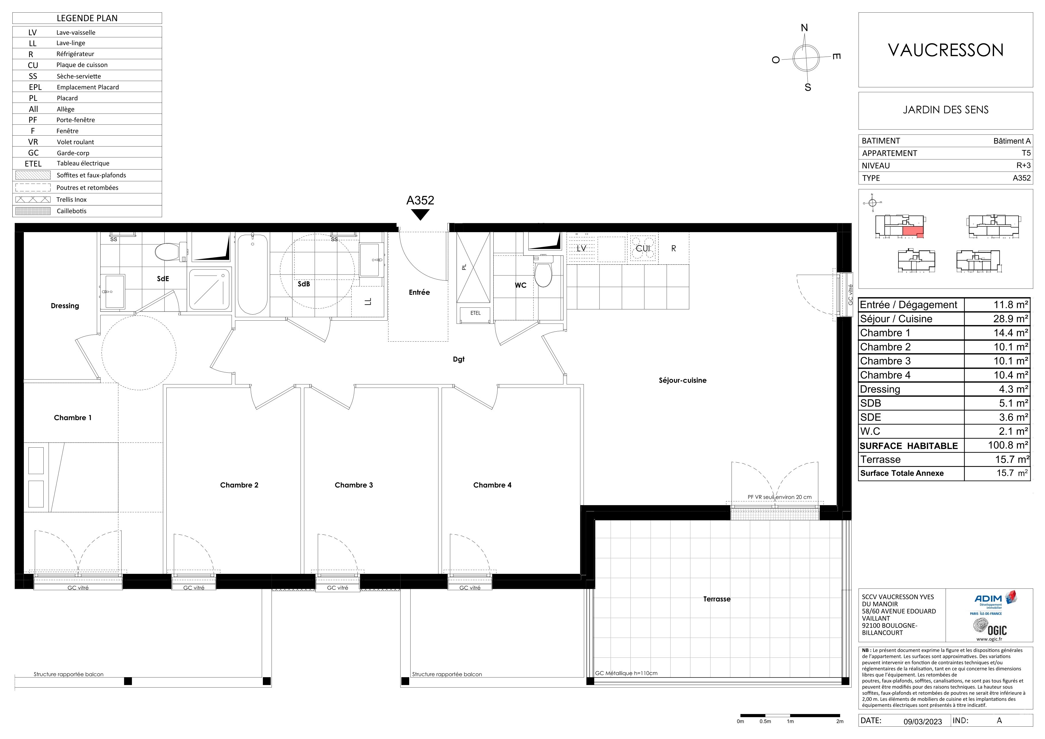 Plan du logement