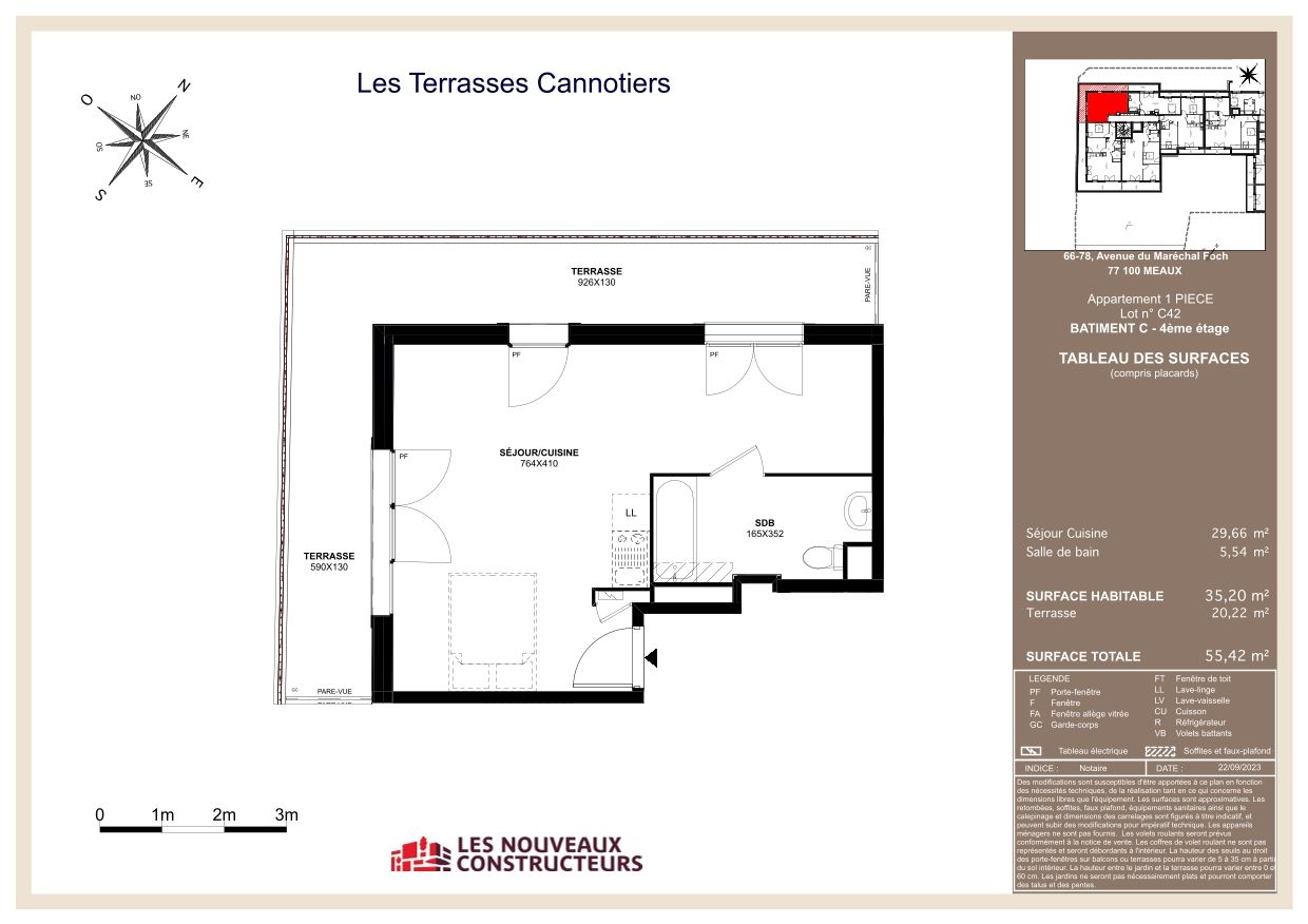 Les Terrasses des Canotiers - T1
