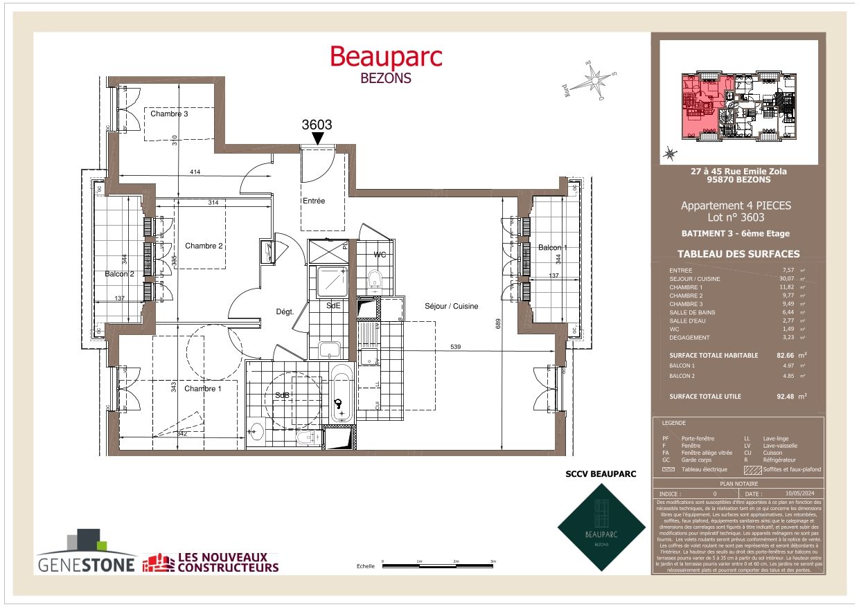 Plan du logement