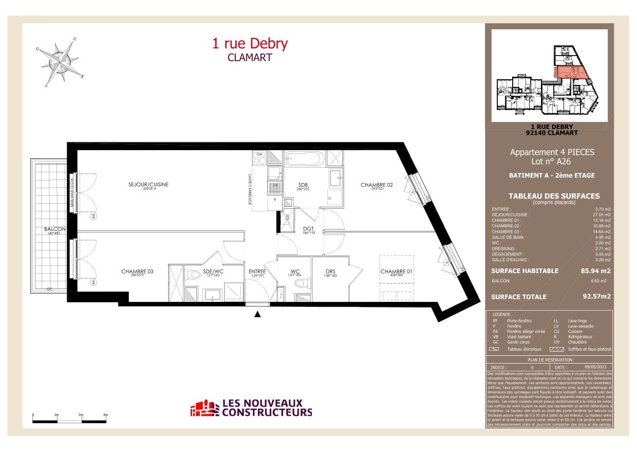 Plan du logement