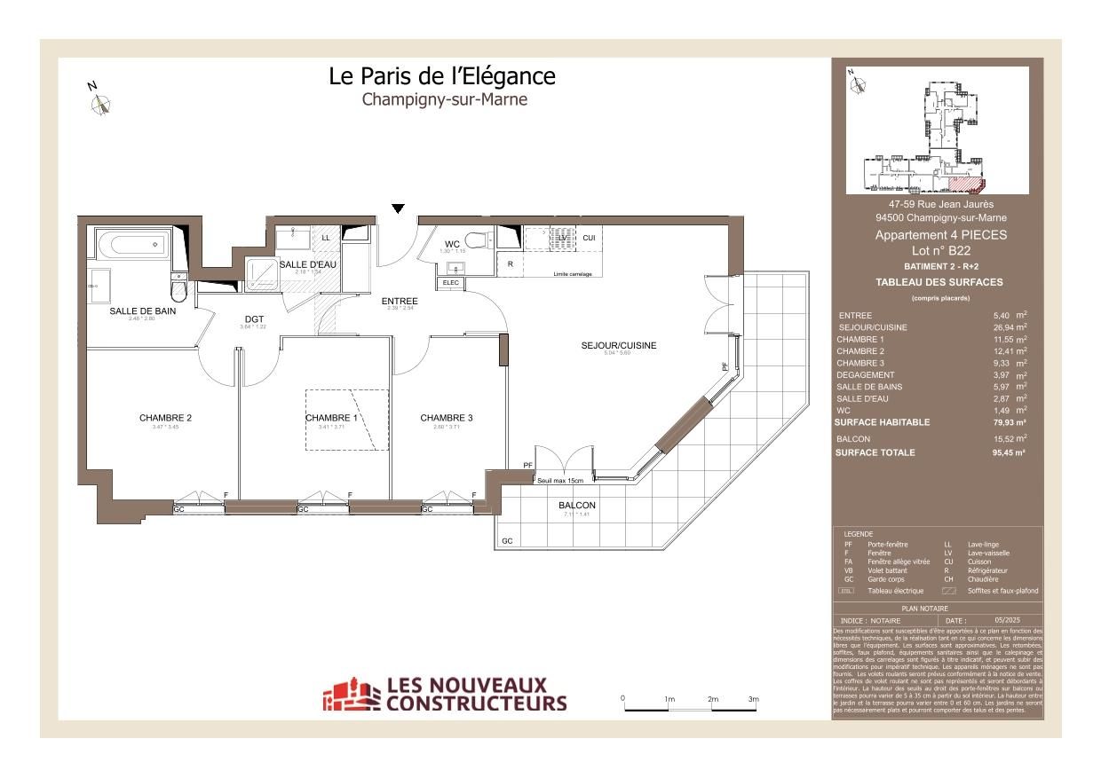 Plan du logement