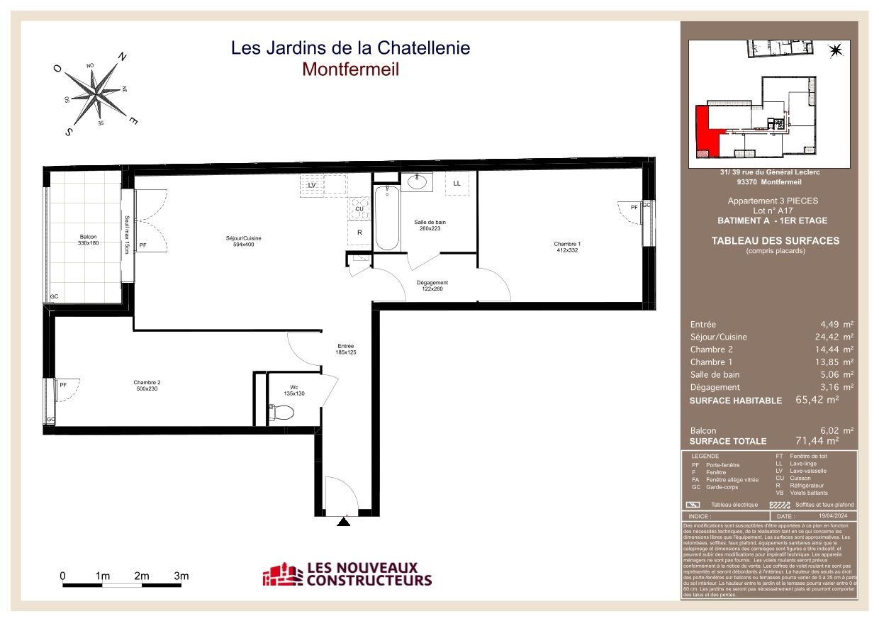 Plan du logement