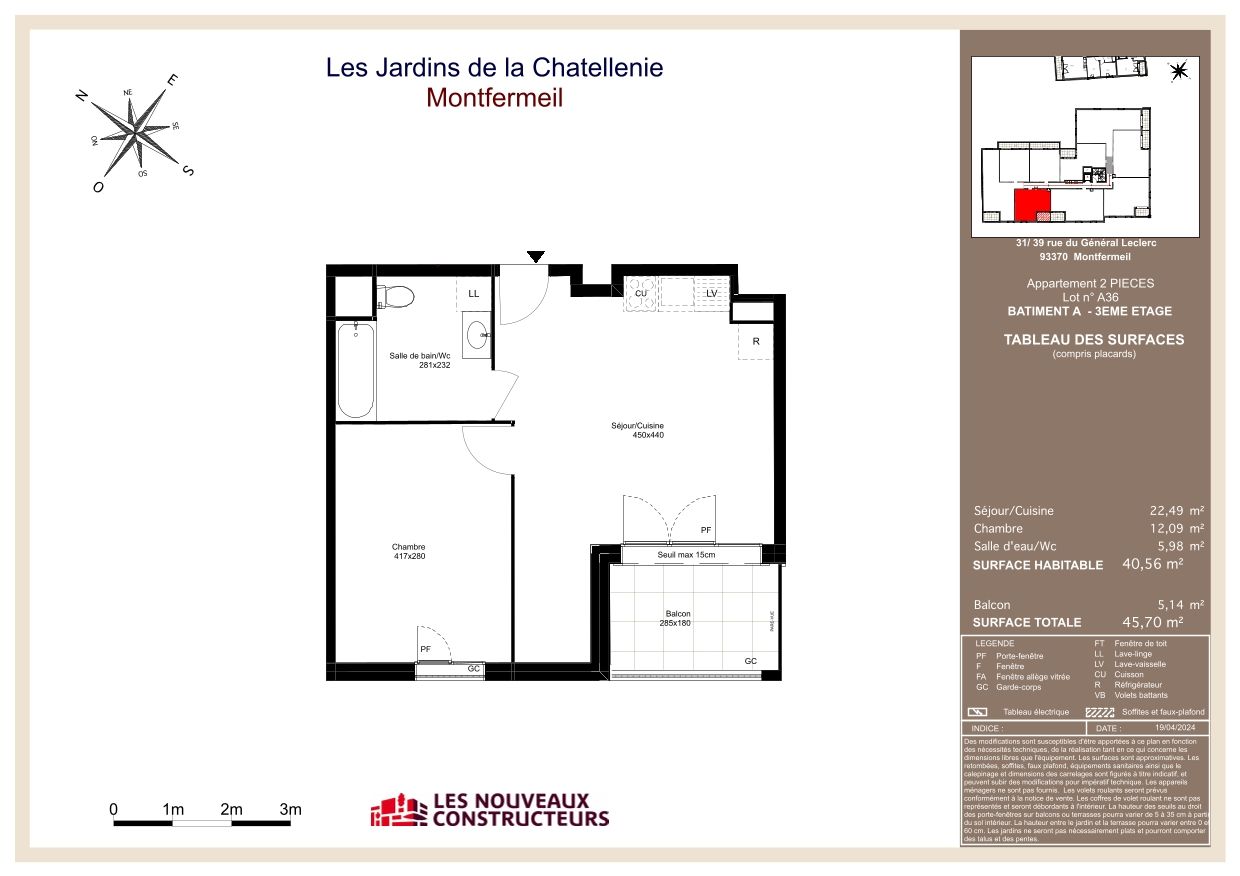 Les Jardins de la Chatellenie - T2