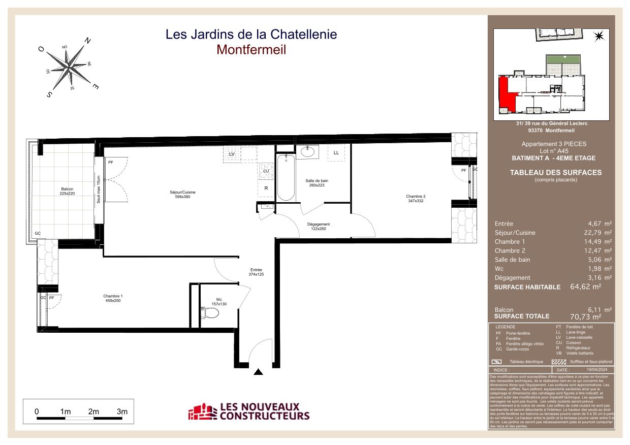 Les Jardins de la Chatellenie - T3