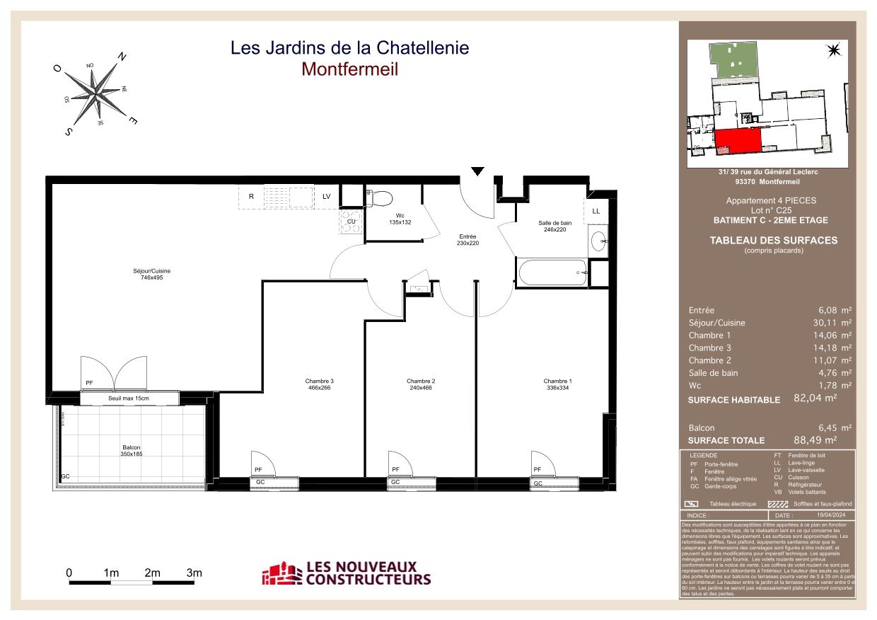 Les Jardins de la Chatellenie - T4