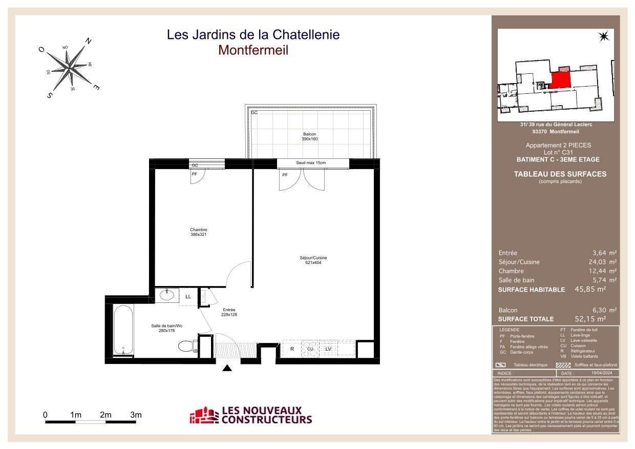 Les Jardins de la Chatellenie - T2