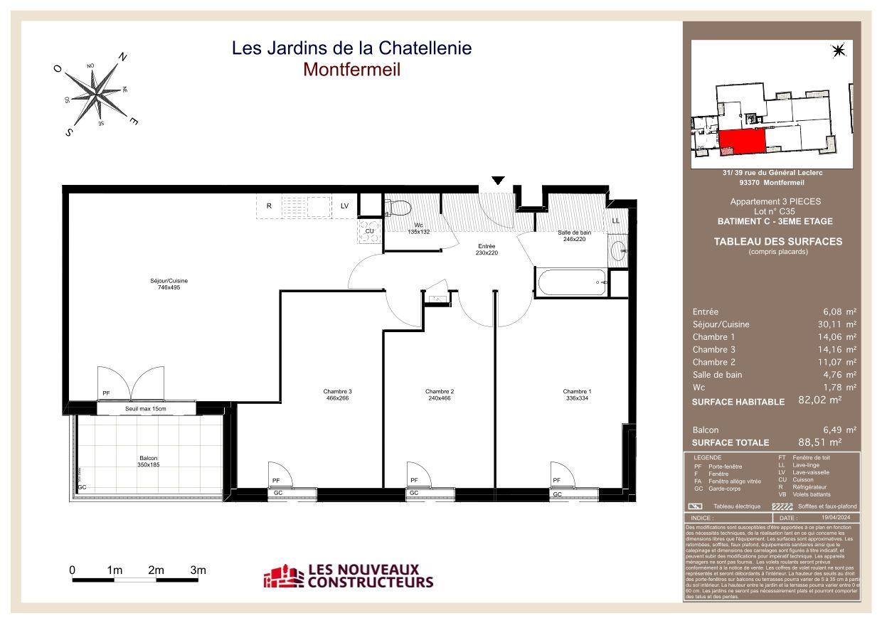 Les Jardins de la Chatellenie - T4