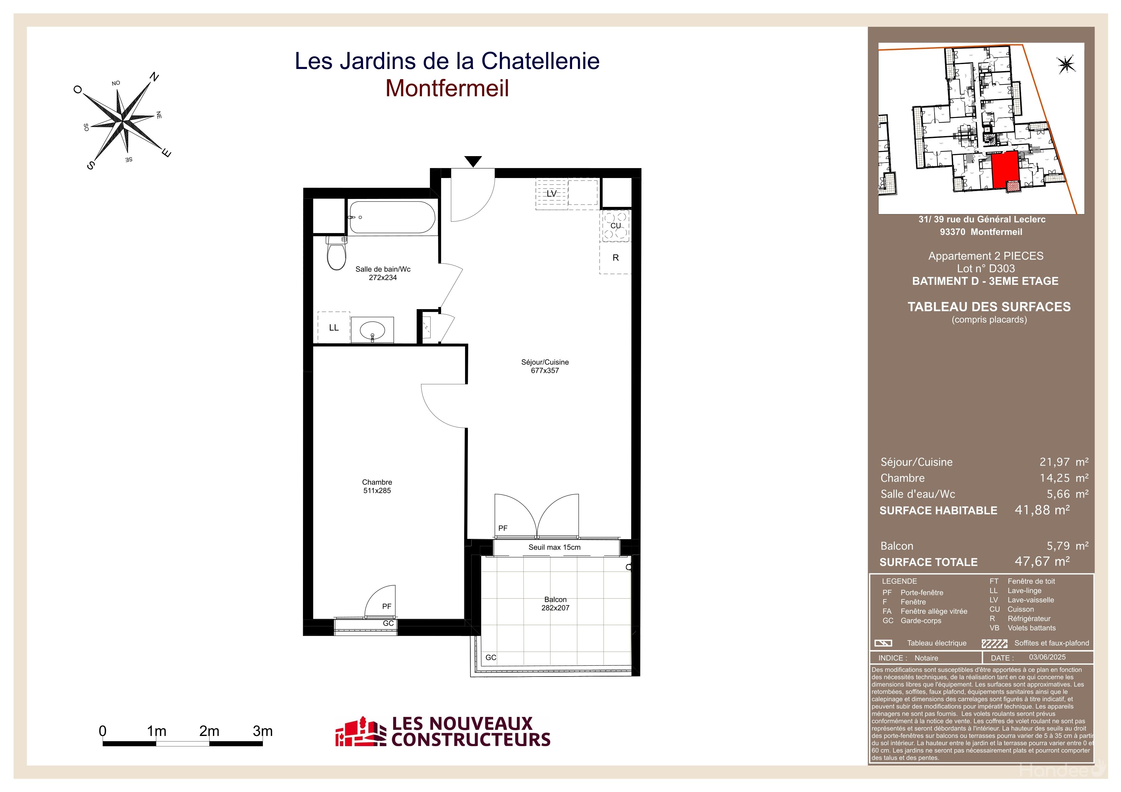 Les Jardins de la Chatellenie - T2