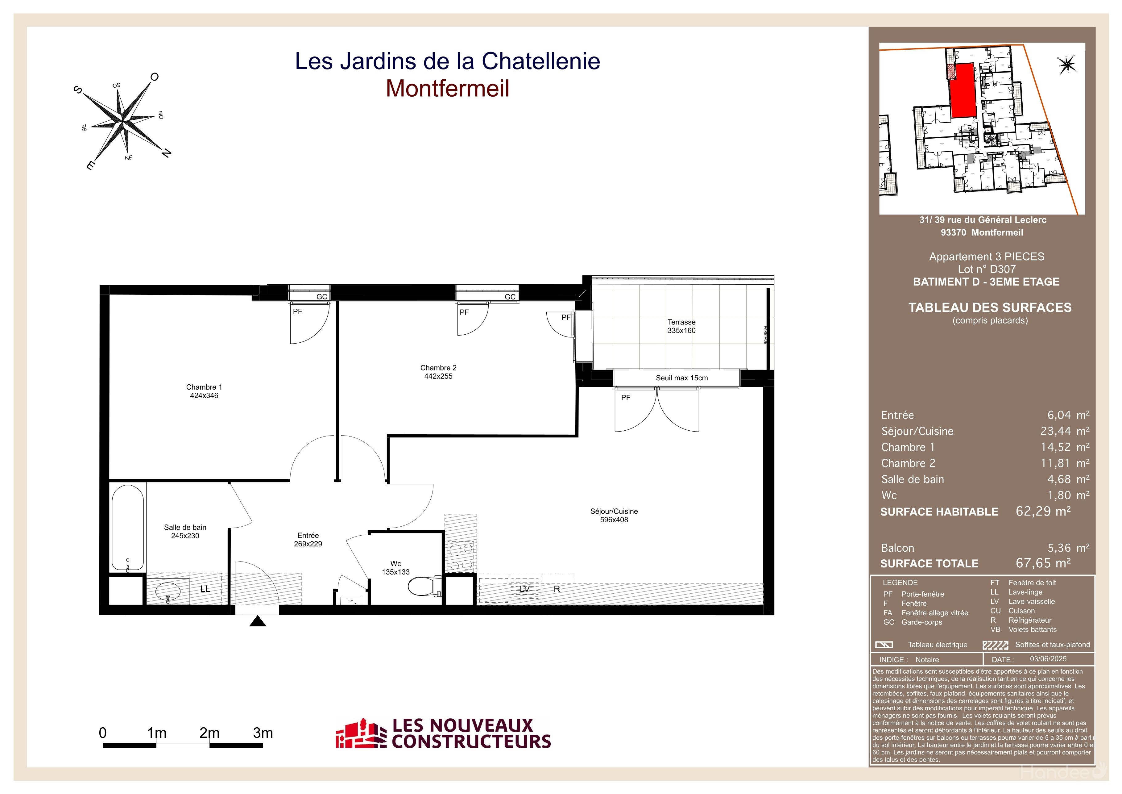 Les Jardins de la Chatellenie - T3