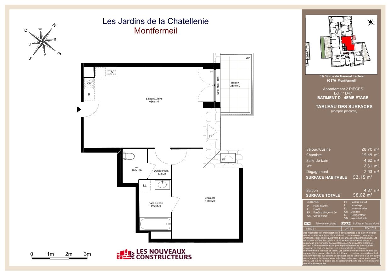 Les Jardins de la Chatellenie - T2