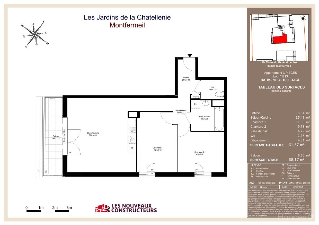 Plan du logement