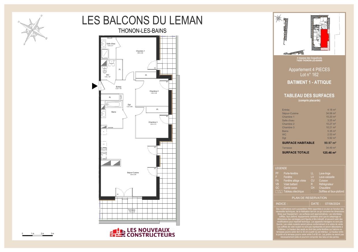 Les Balcons du Léman - T4