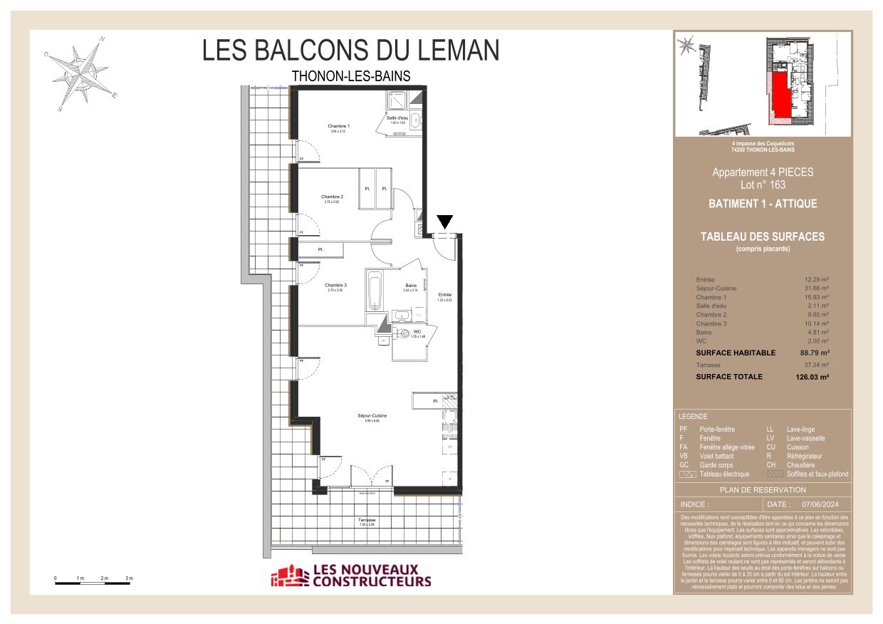 Les Balcons du Léman - T4