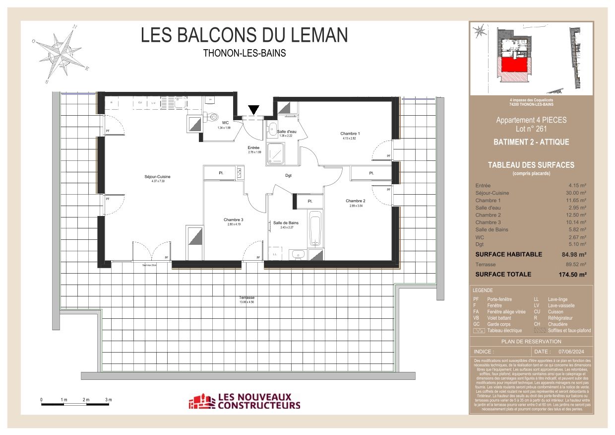Les Balcons du Léman - T4
