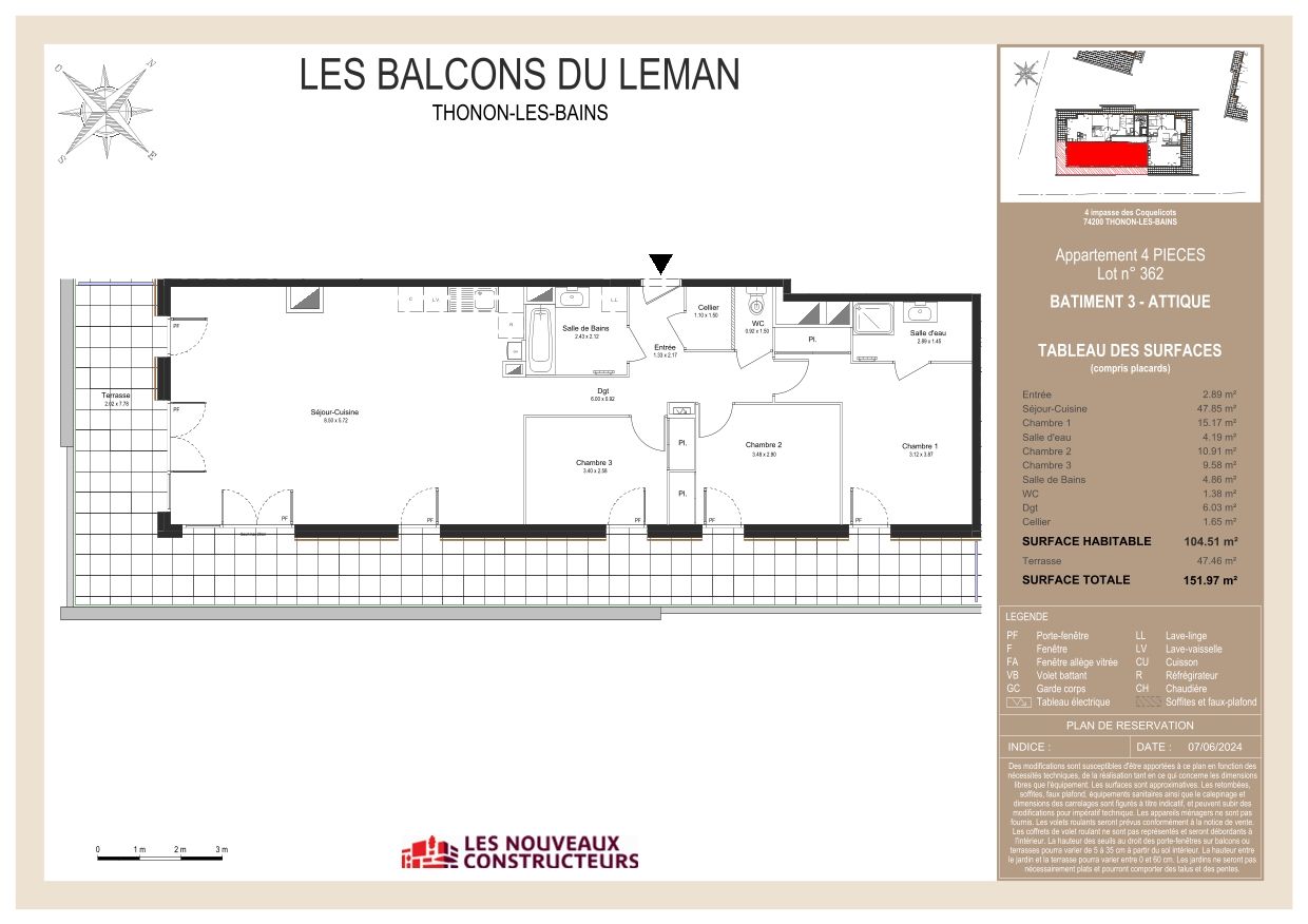 Plan du logement