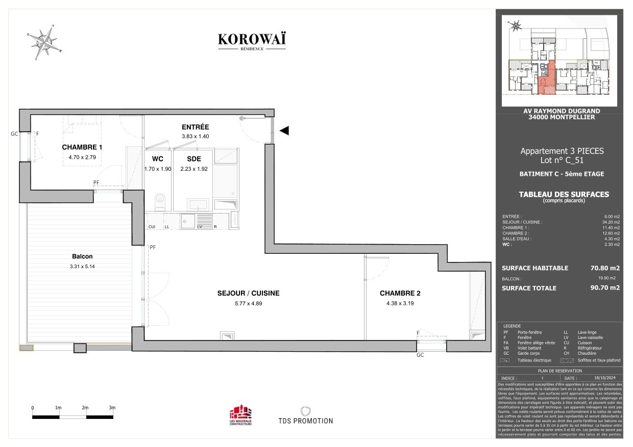 Résidence Korowai - T3