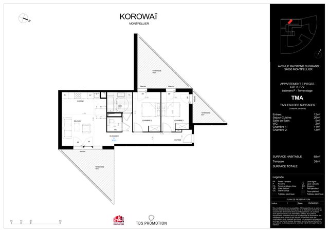 Plan lokalu F72
