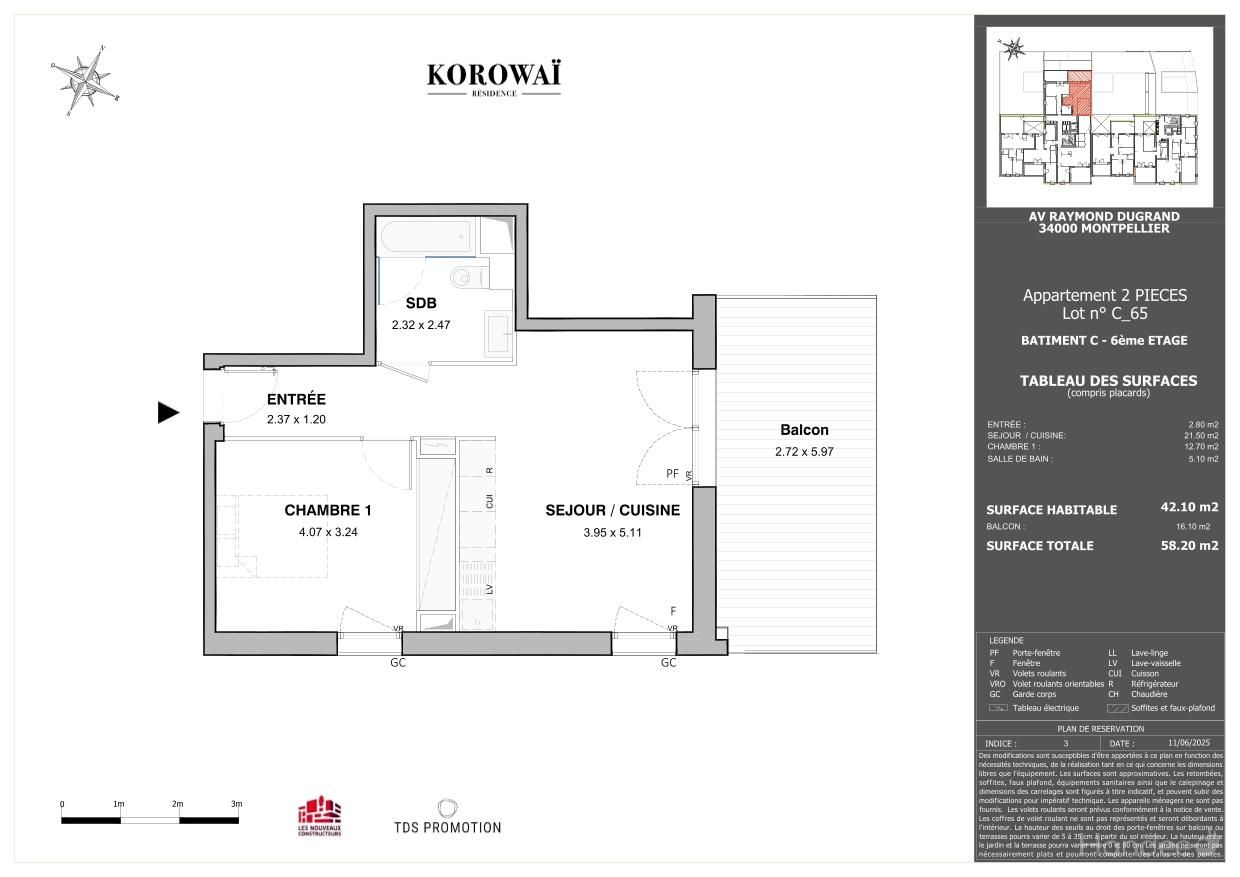 Kohteen pohjapiirros C65