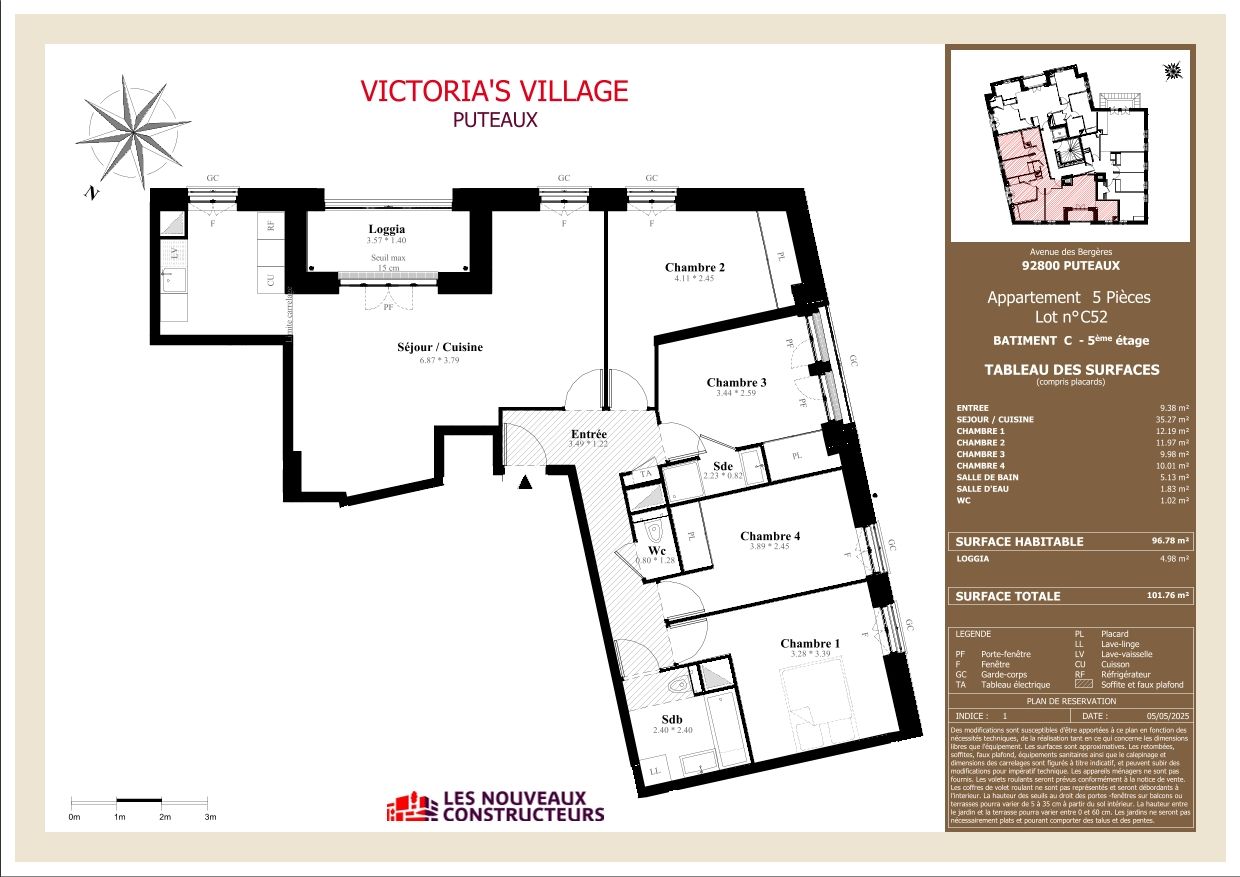 Plan du logement