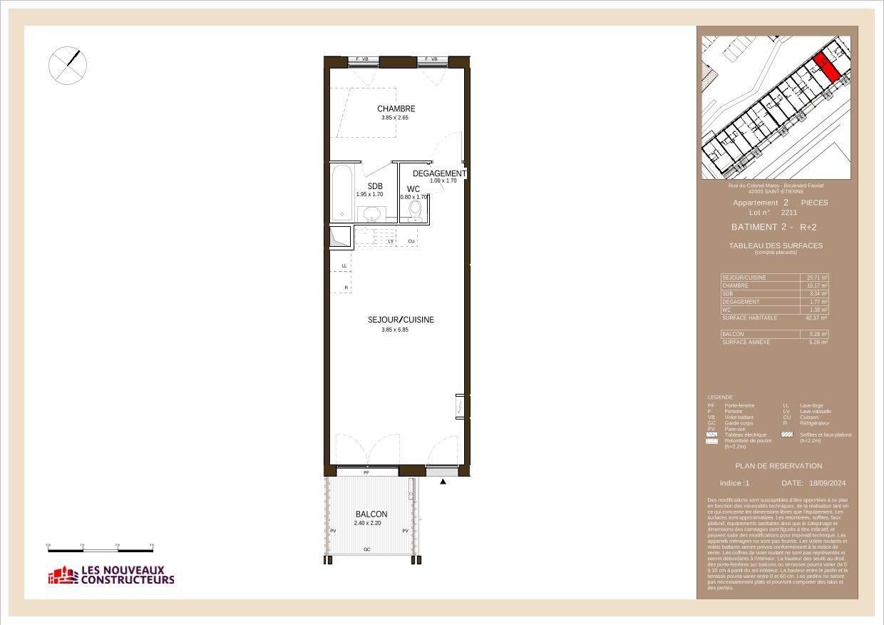 Plan du logement