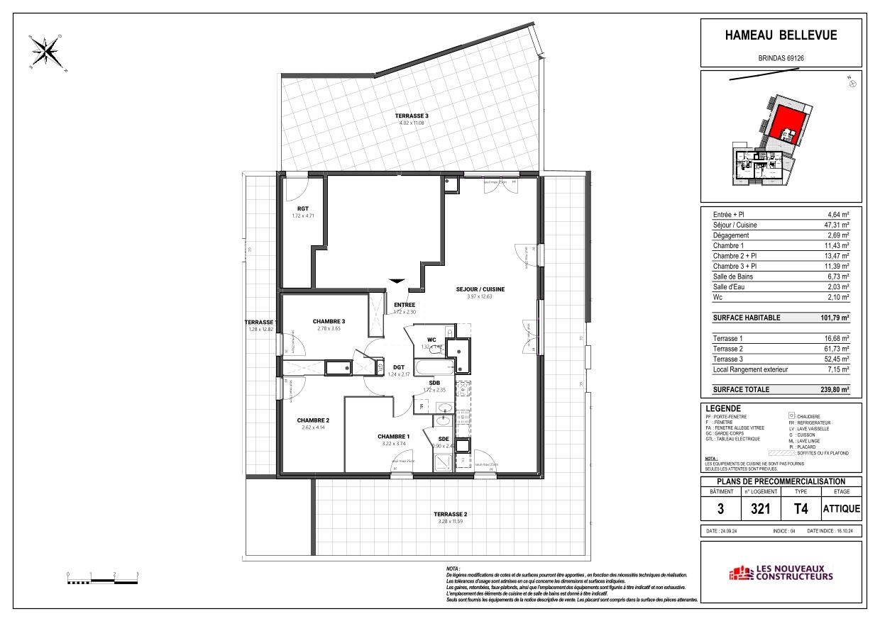 Hameau Bellevue - T4