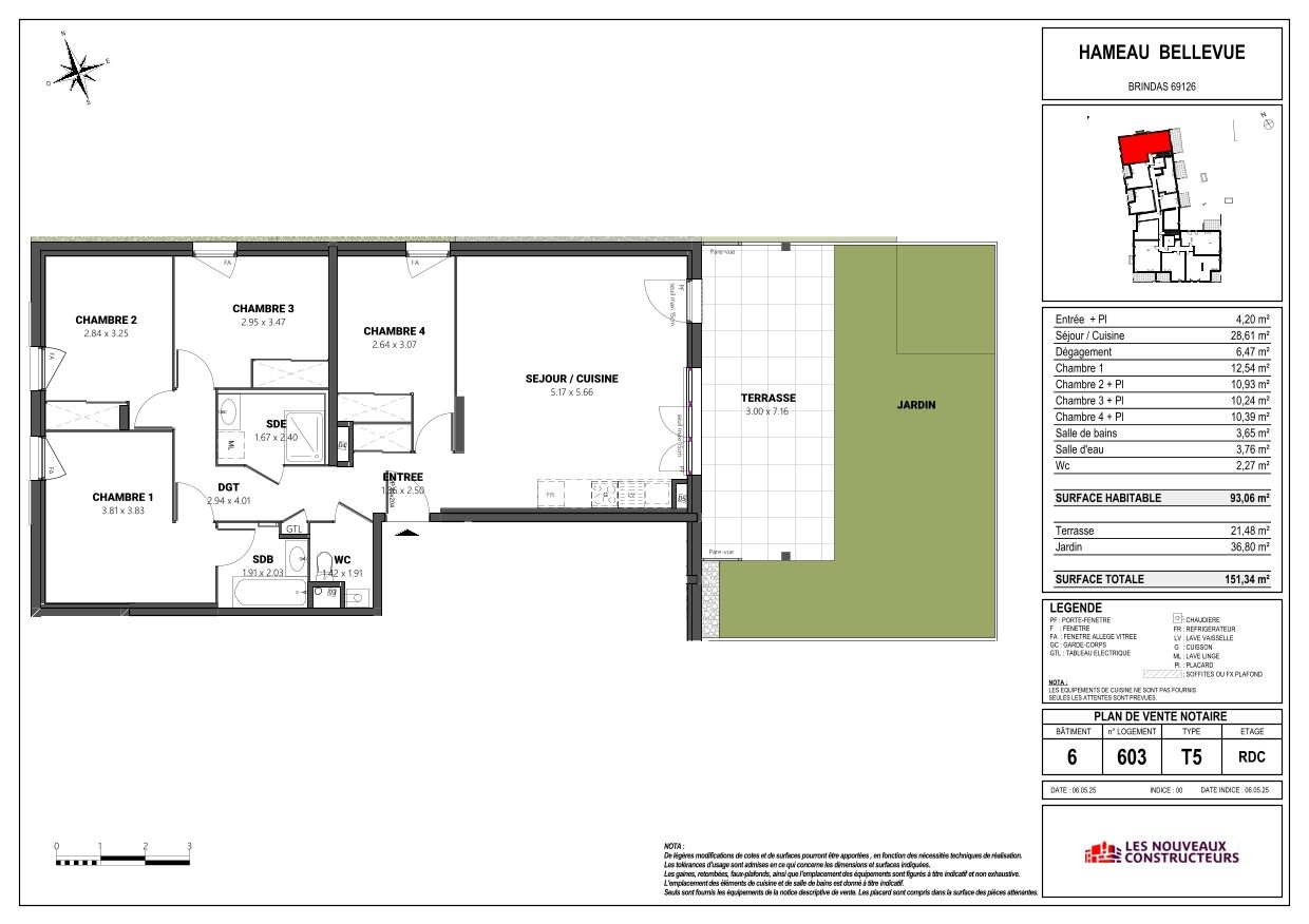 Plan du logement