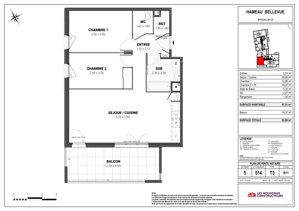 Hameau Bellevue - T3