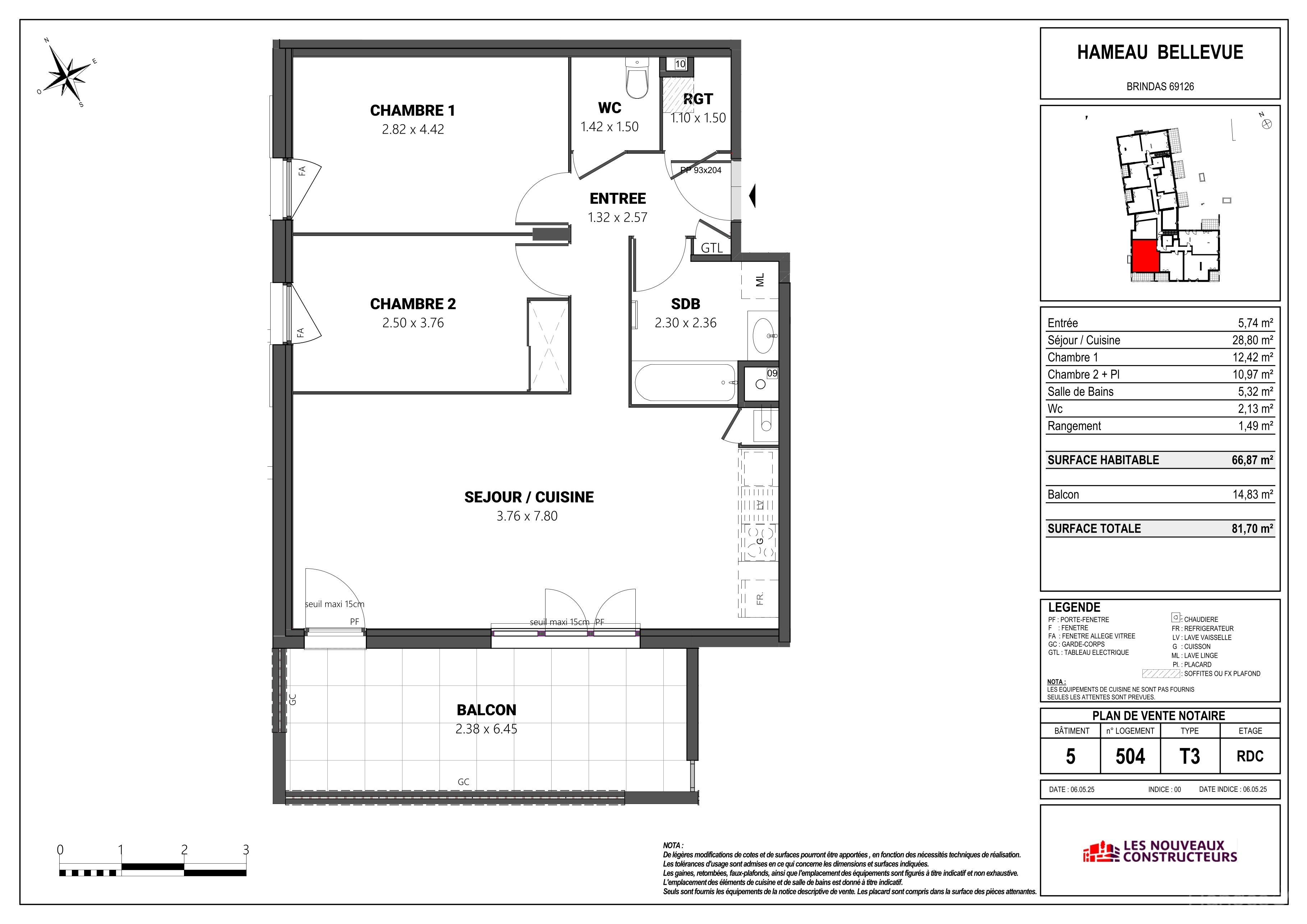 Hameau Bellevue - T3