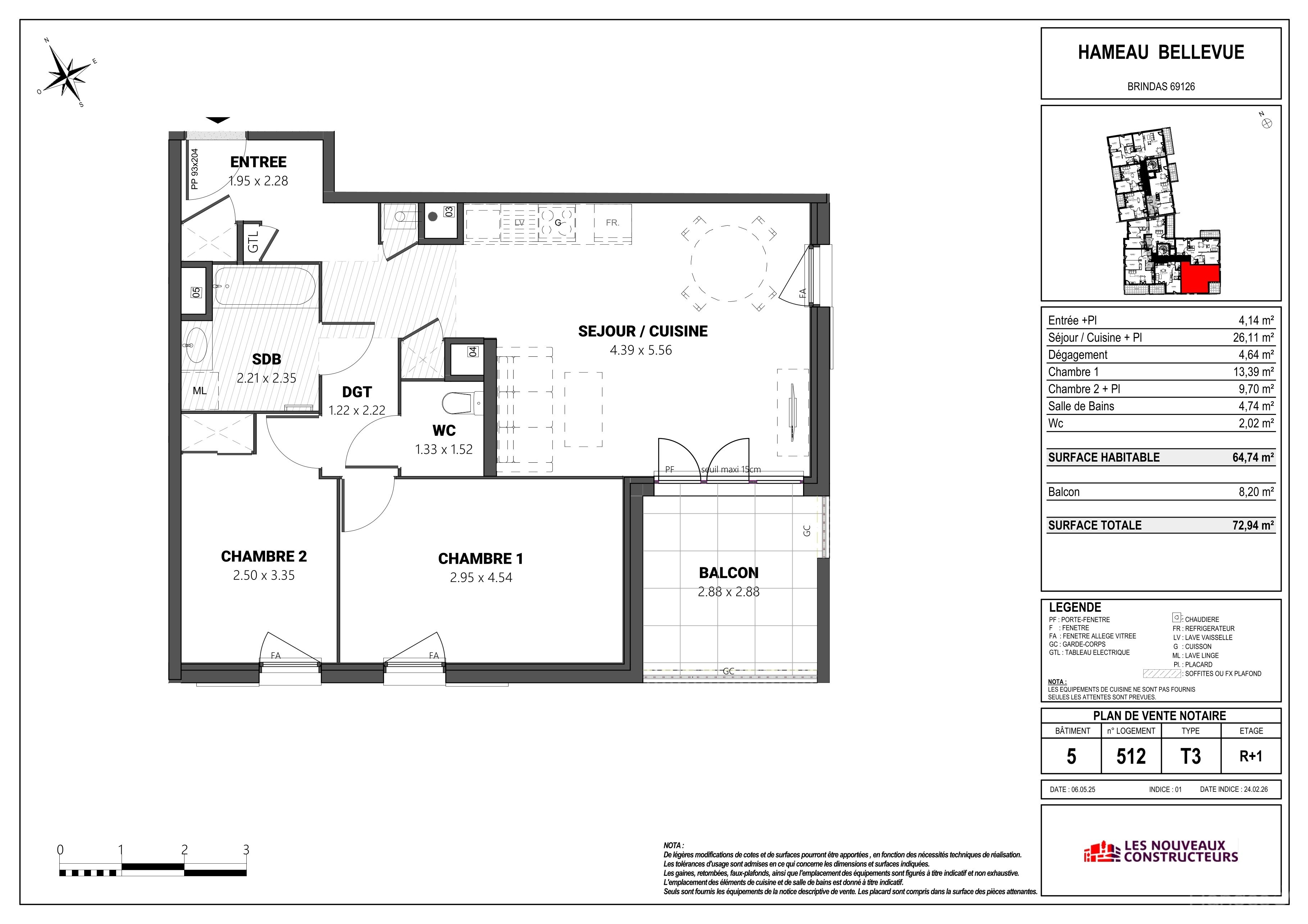 Hameau Bellevue - T3