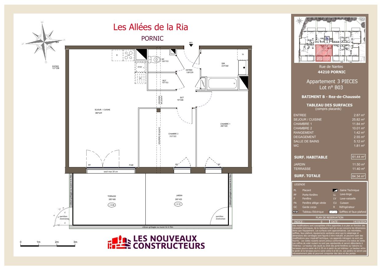 Plan du logement