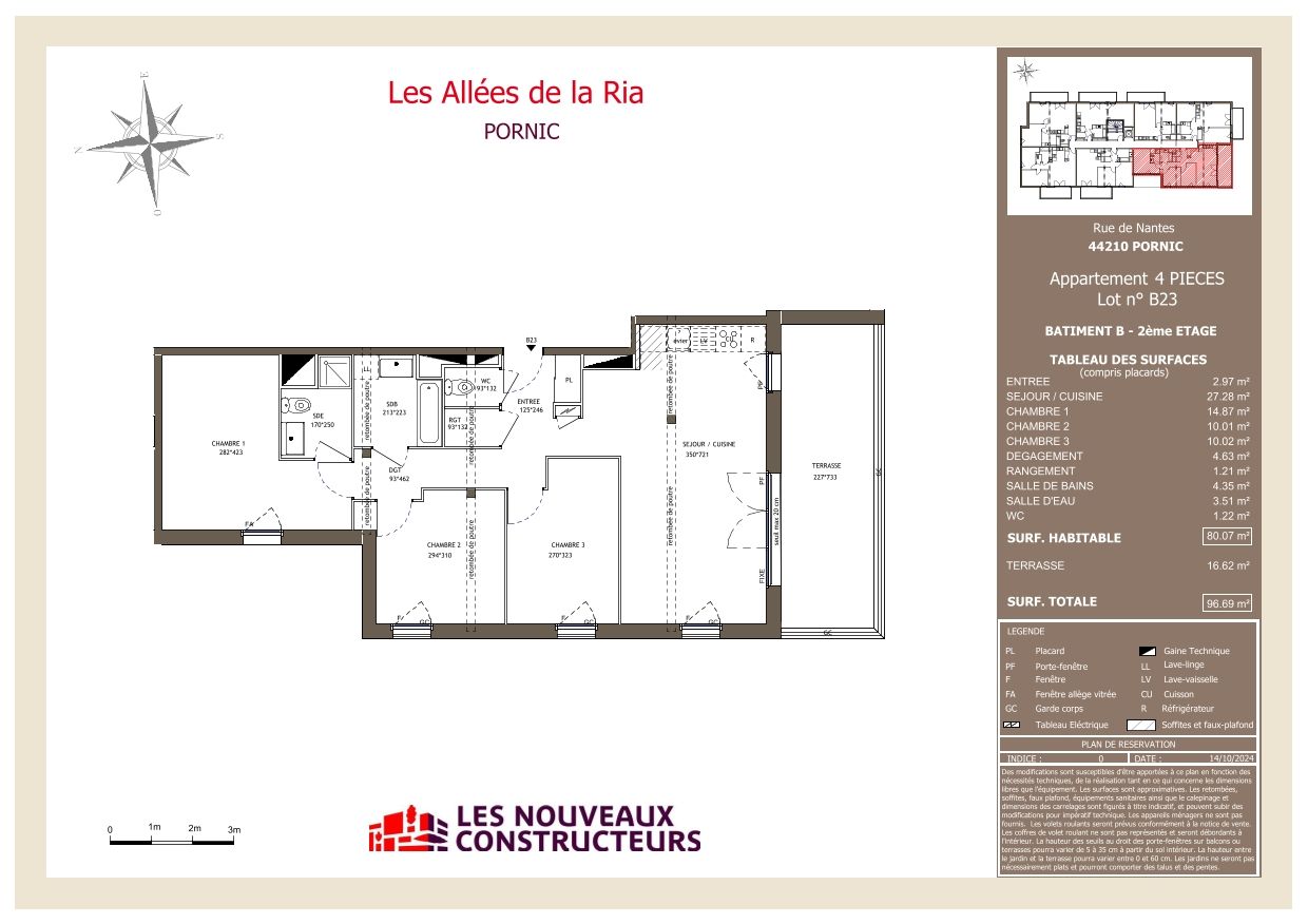 Les Allées de la Ria - T4