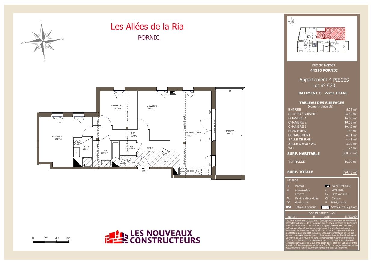 Les Allées de la Ria - T4