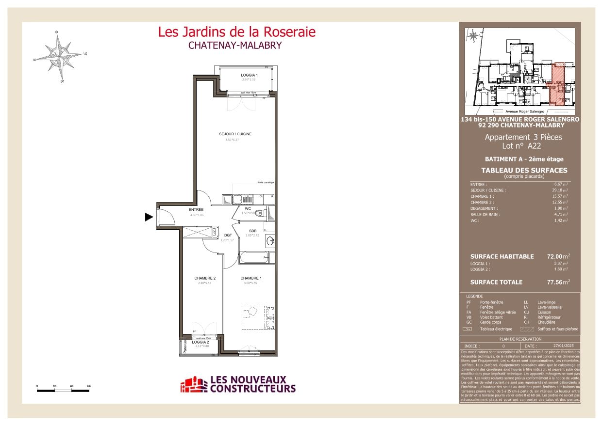 Les Jardins de la Roseraie - T3