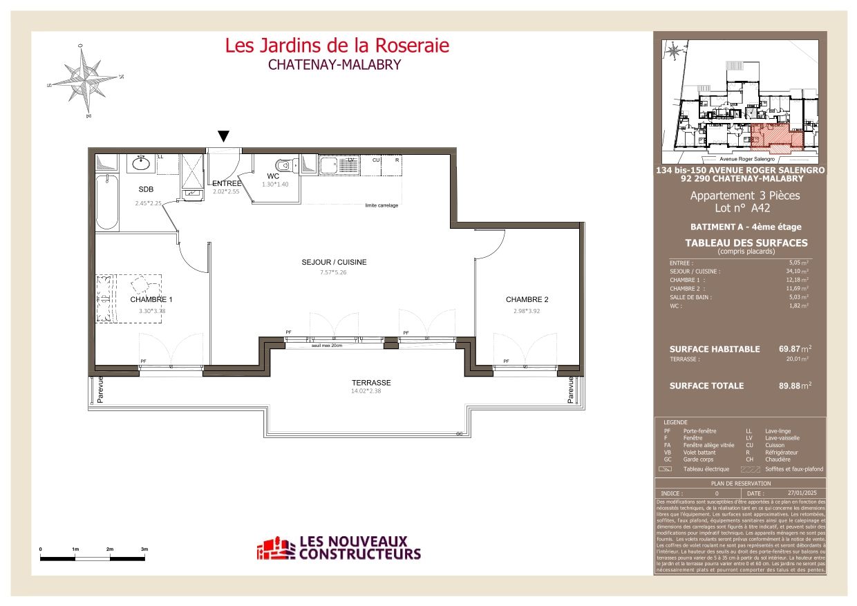 Les Jardins de la Roseraie - T3