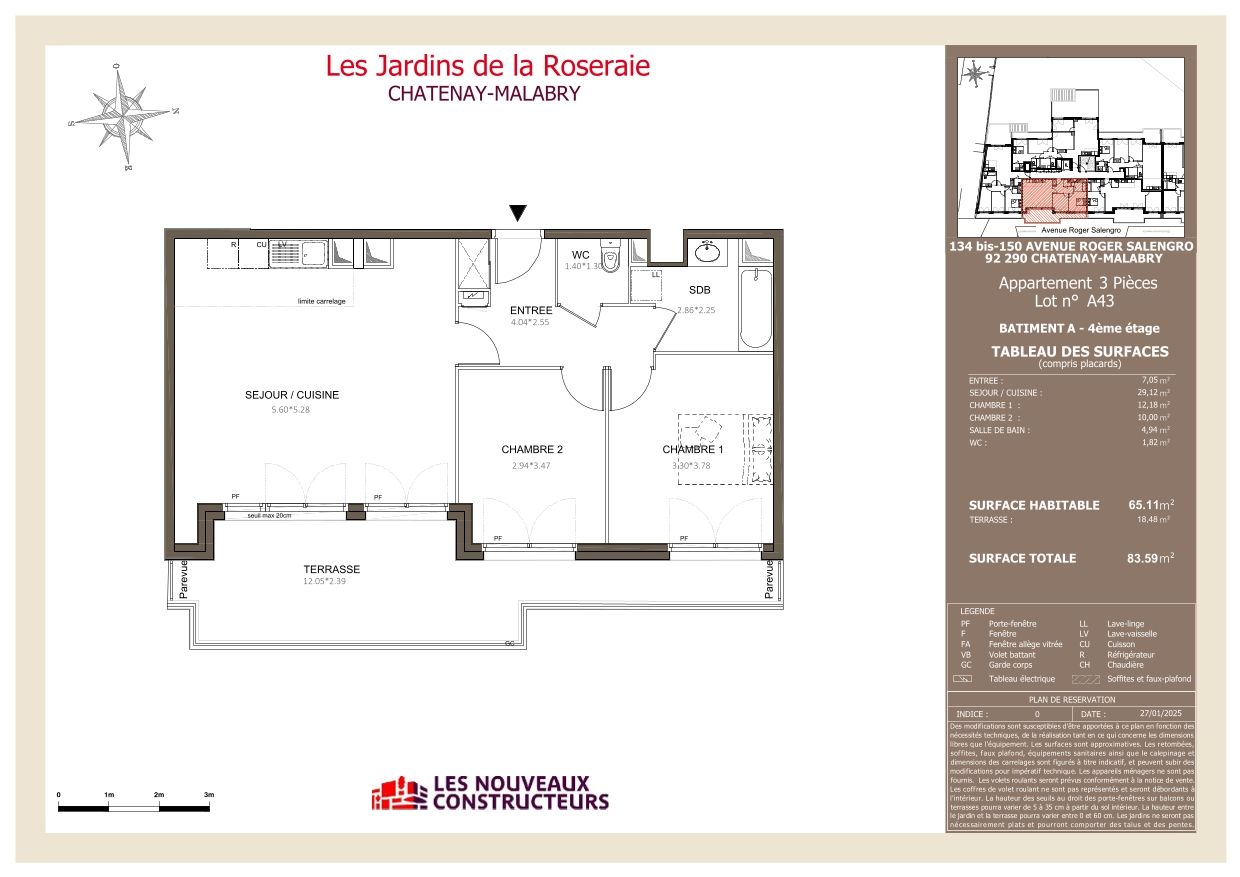 Les Jardins de la Roseraie - T3