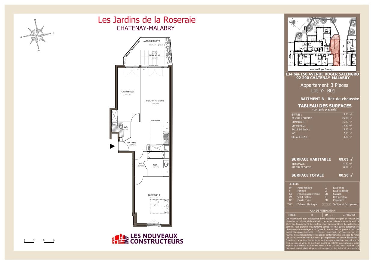 Les Jardins de la Roseraie - T3